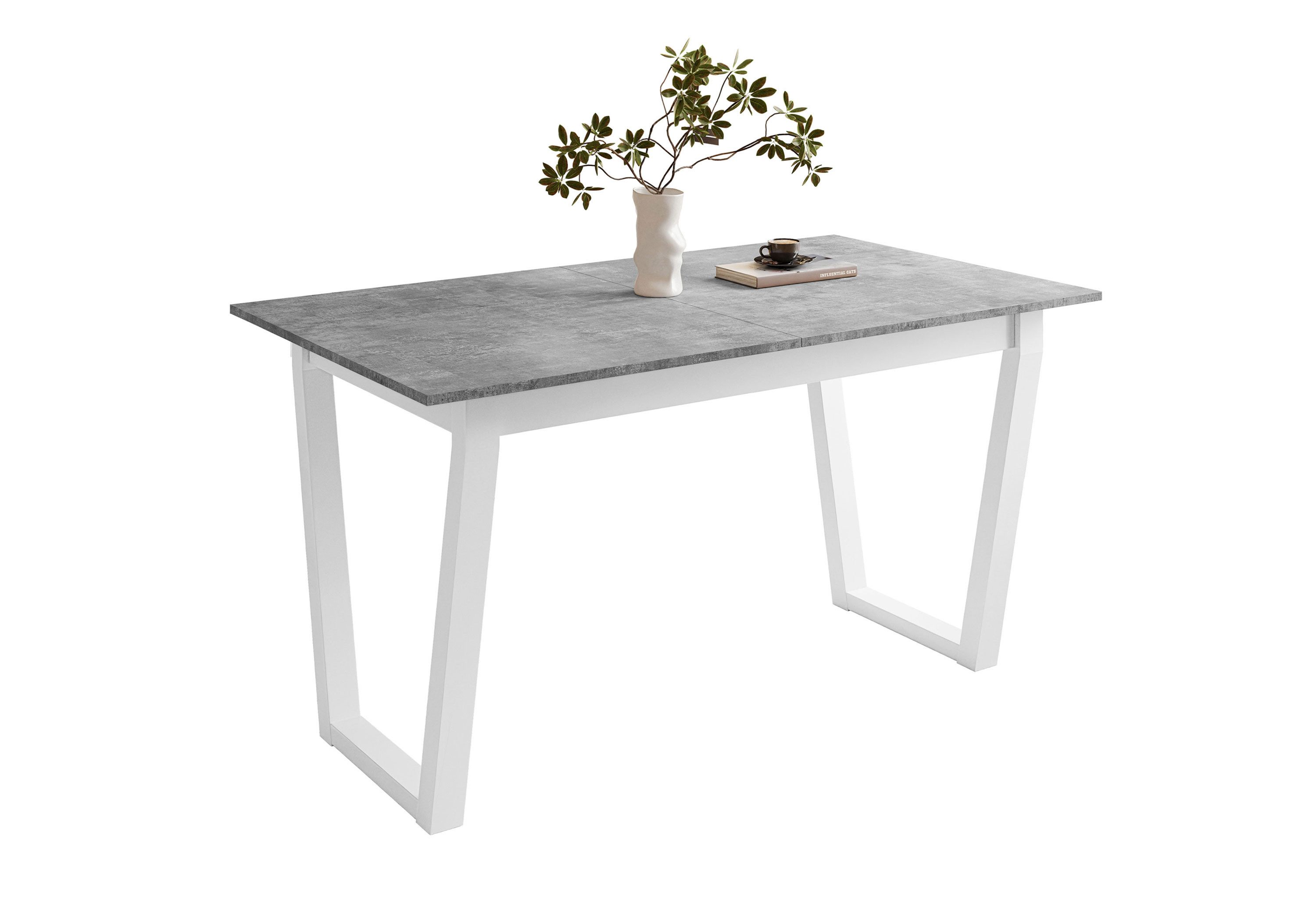 Lookway Esstisch ARTON II ausziehbarer Tisch 140 cm, Breite: 140-195