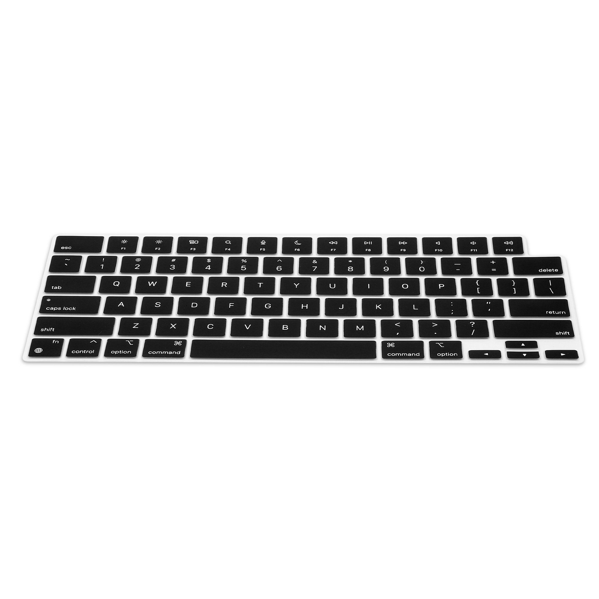 kwmobile Schutzfolie »Silikon Tastaturschutz für Apple MacBook Pro 16"  (2021) A2485«, QWERTY US Keyboard Cover Abdeckung - Schwarz