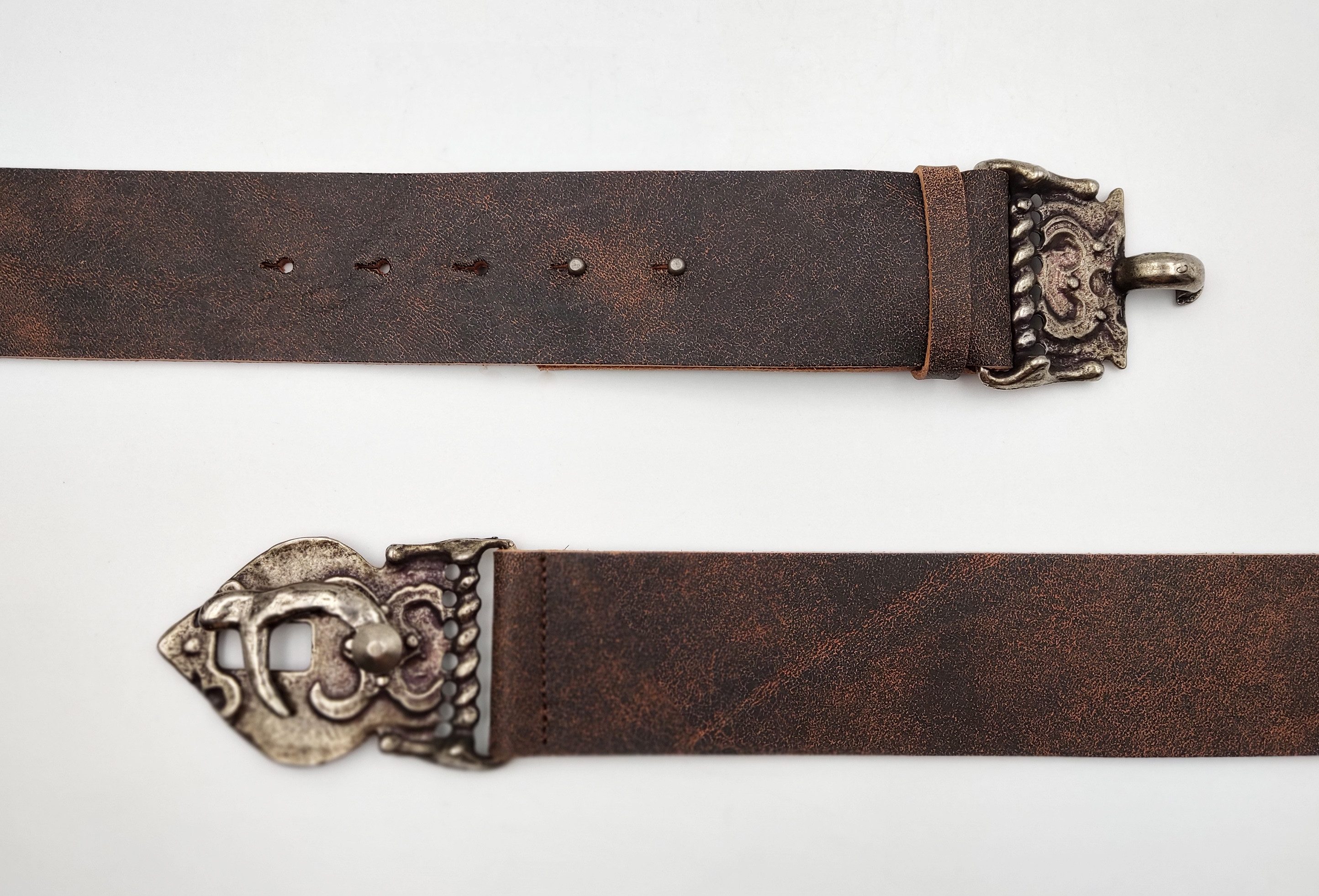 Cassandra Accessoires Ledergürtel "Historical" Mittelalter, Wikinger, Ritter, Larp MADE IN GERMANY, Echt Leder