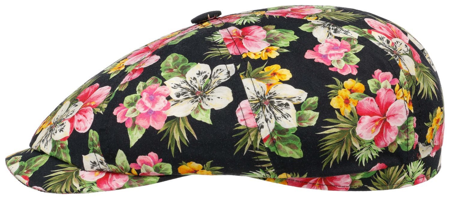 Stetson Schiebermütze Hatteras aus Baumwolle mit Hawaii Print UV-Schutz 40
