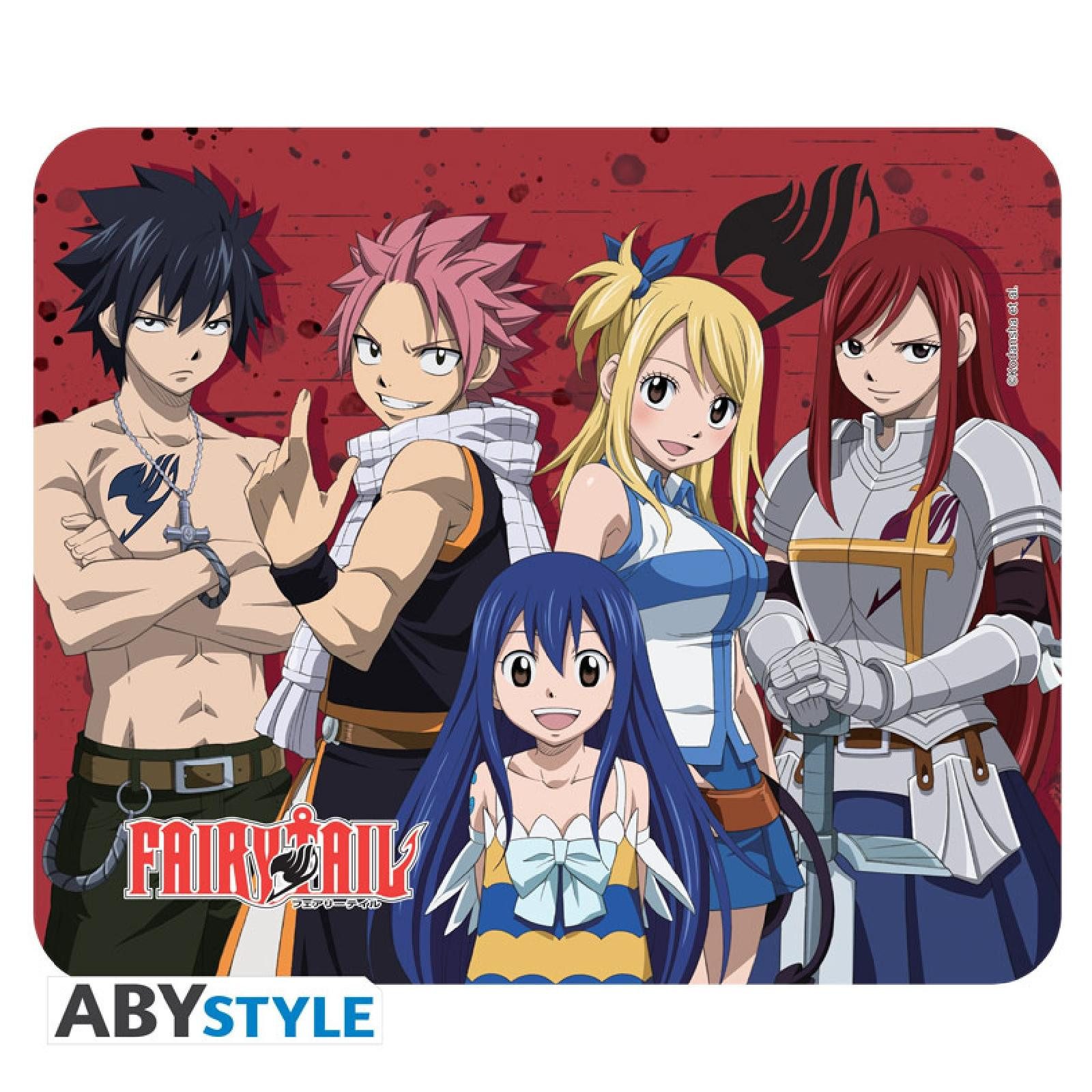 Merchandise-Figur FAIRY TAIL - Flexible mousepad - Natsu Team