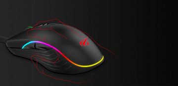 Havit GAMENOTE MS1006 Gaming Maus RGB-Beleuchtung kabelgebunden Schwarz Gaming-Maus