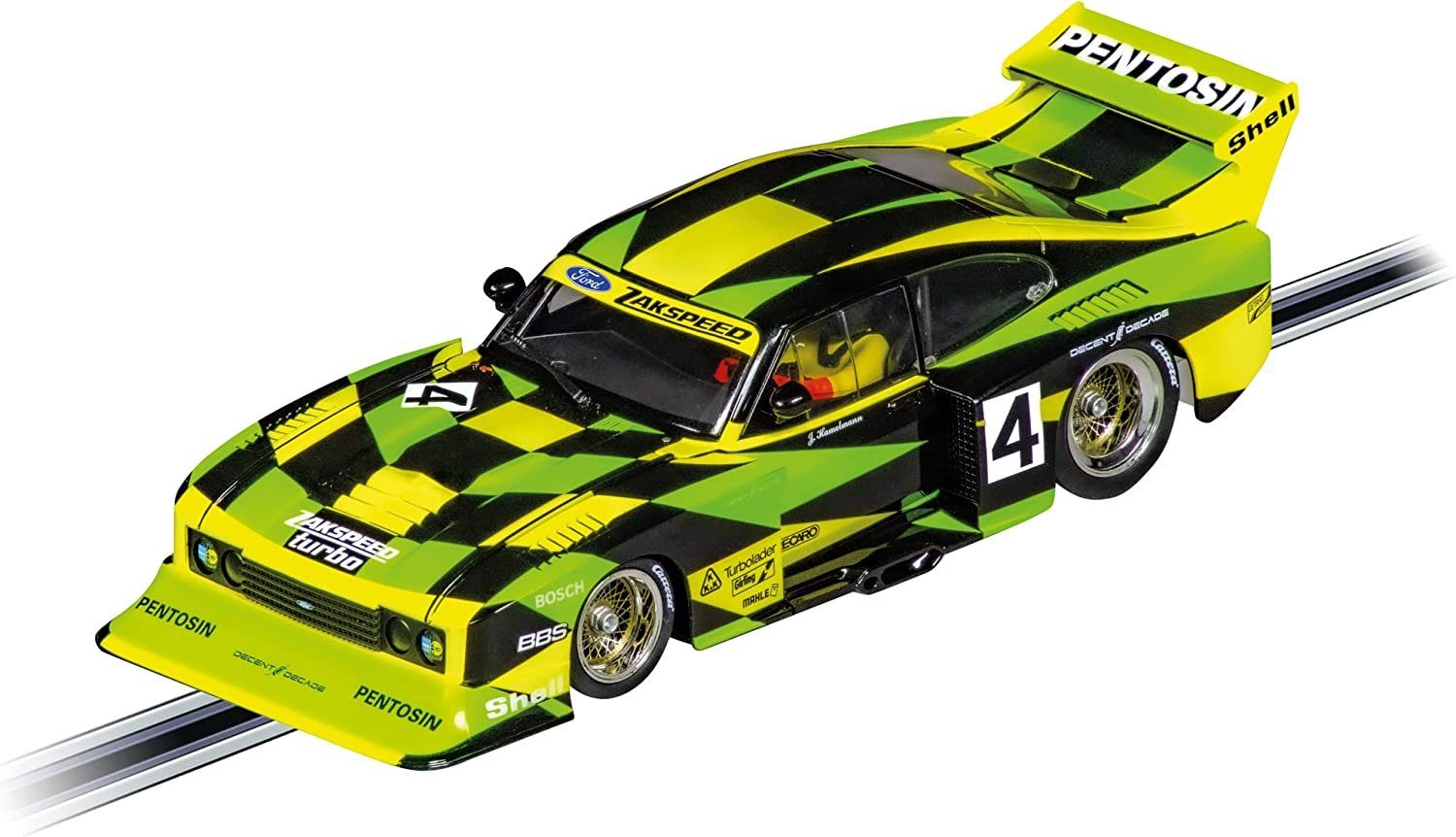 Rennbahn-Auto Carrera 20023956 DIGITAL 1:24 Ford Capri Zakspeed Turbo Jürgen Hamelma