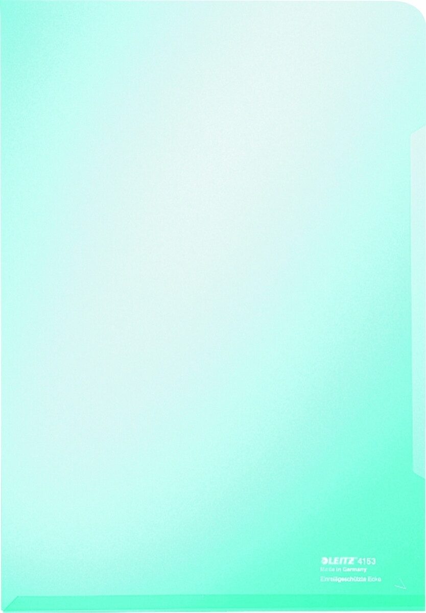 Prospekthülle Sichthülle A4 PVC 150my blau