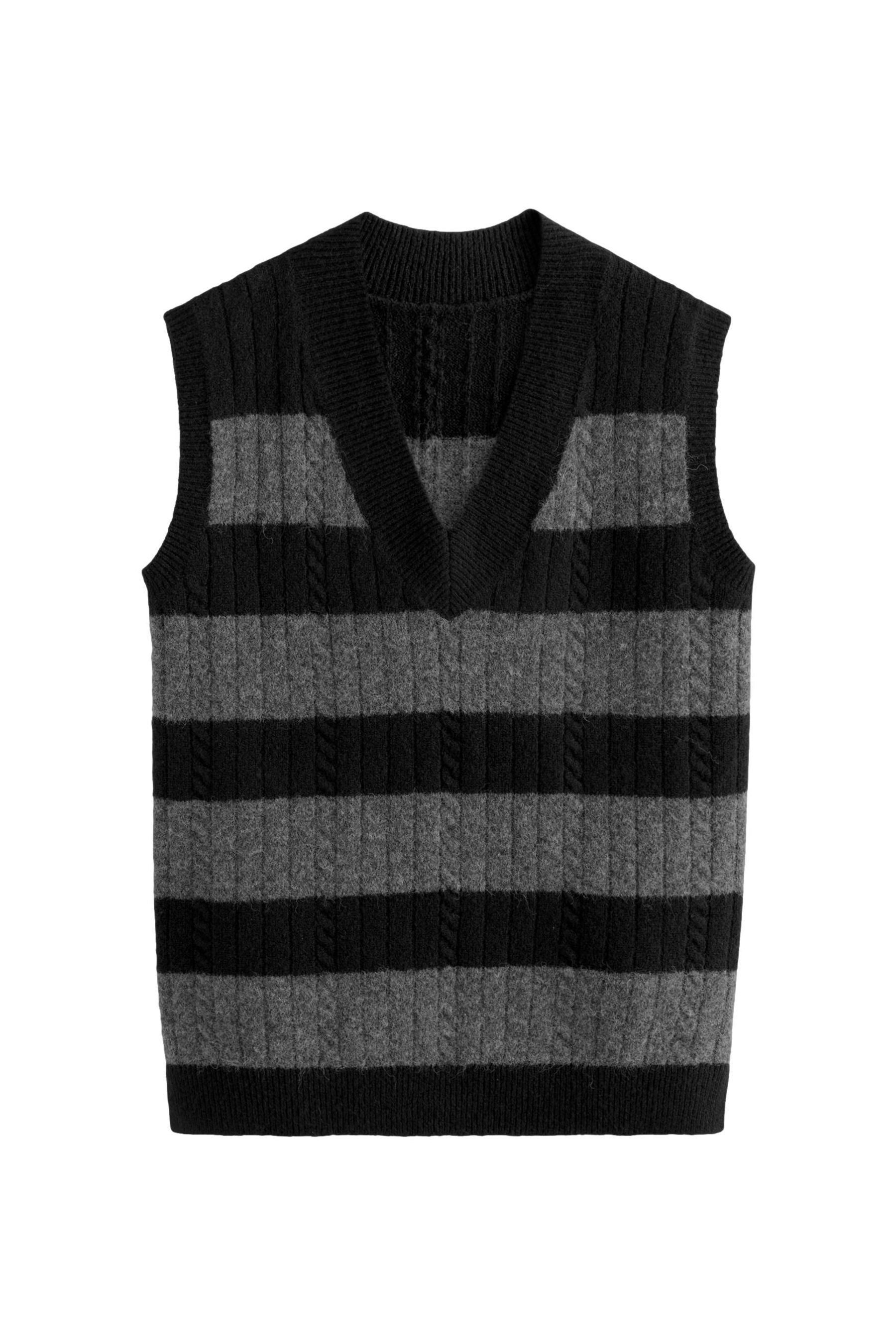 Next Stricktop Gestricktes Tanktop mit V-Ausschnitt günstig online kaufen