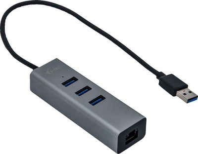I-TEC USB-A Metal HUB 3 Port Giga USB-Adapter