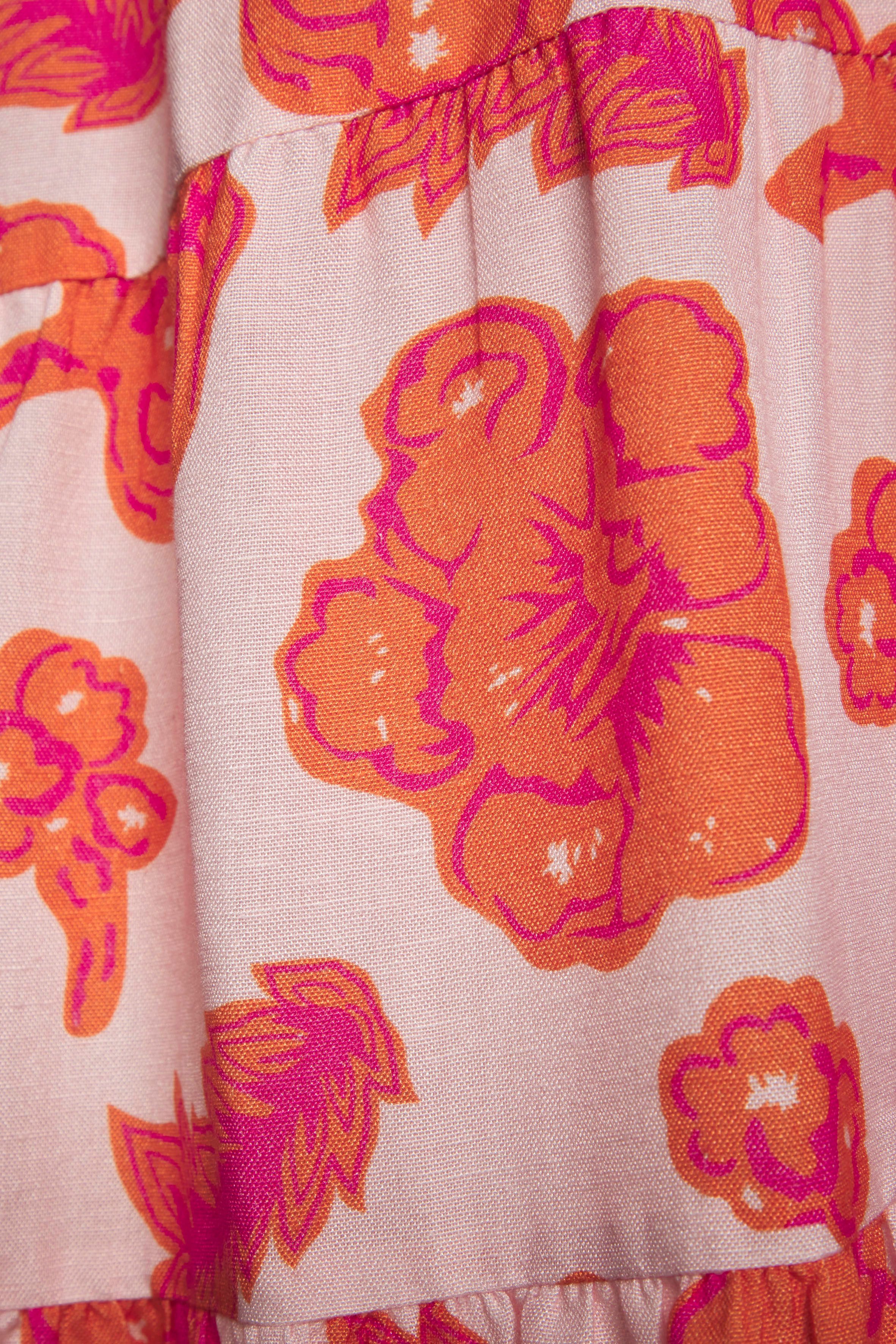 LASCANA Longbluse mit modischen Volants