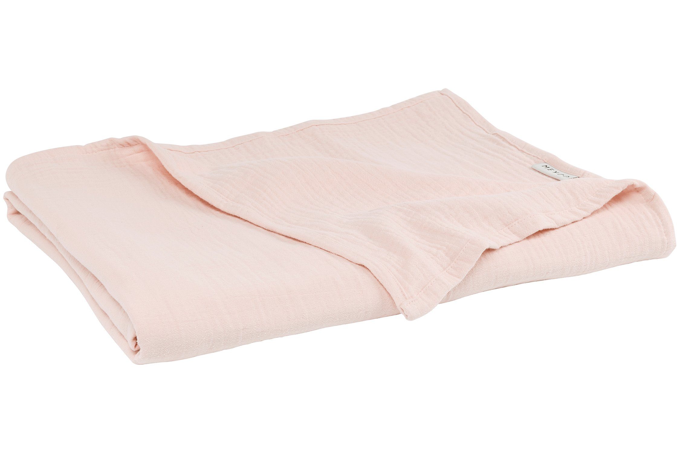 Babydecke Uni Soft Pink, Meyco Home, günstig online kaufen