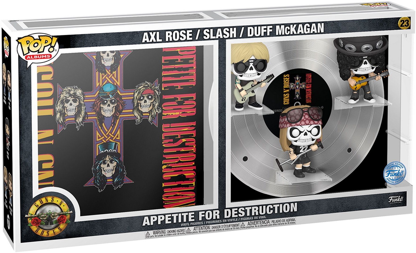 Funko Spielfigur Appetite For Destruction Axl Rose Slash McKagan 23