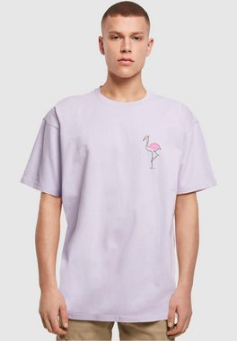 Merchcode T-Shirt Merchcode Herren Flamingo Heavy Oversize Tee (1-tlg)