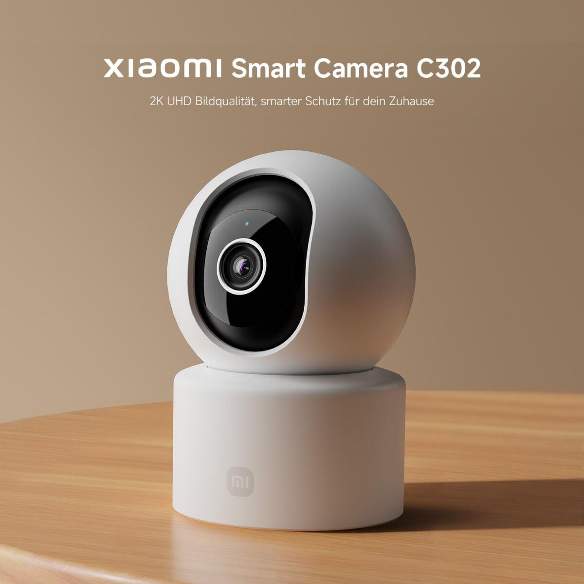 Xiaomi Überwachungskamera Xiaomi Smart Camera C302 2K WLAN Kamera Weiß (1-tlg)