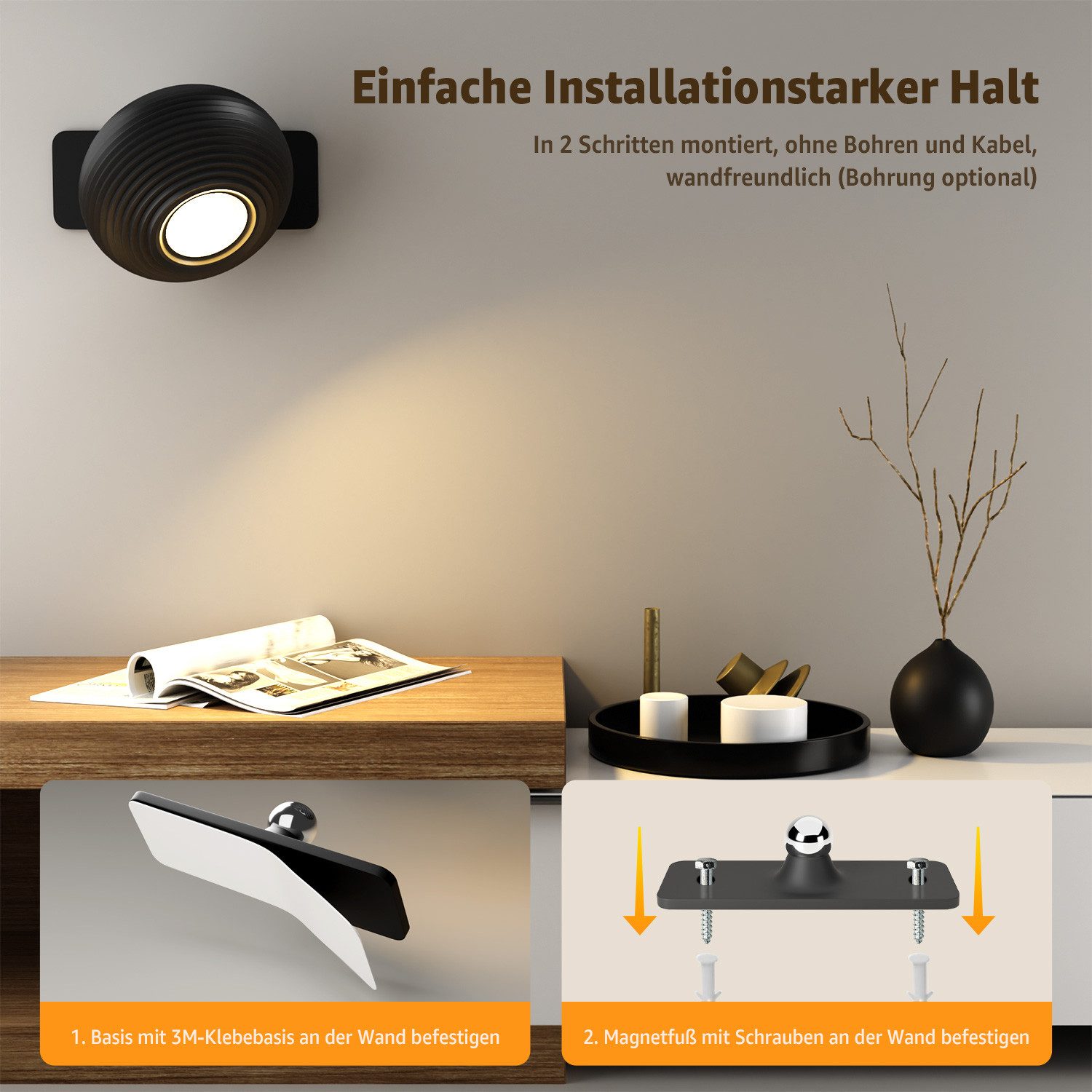 Simloveve LED Tischleuchte 2 IN 1 günstig online kaufen