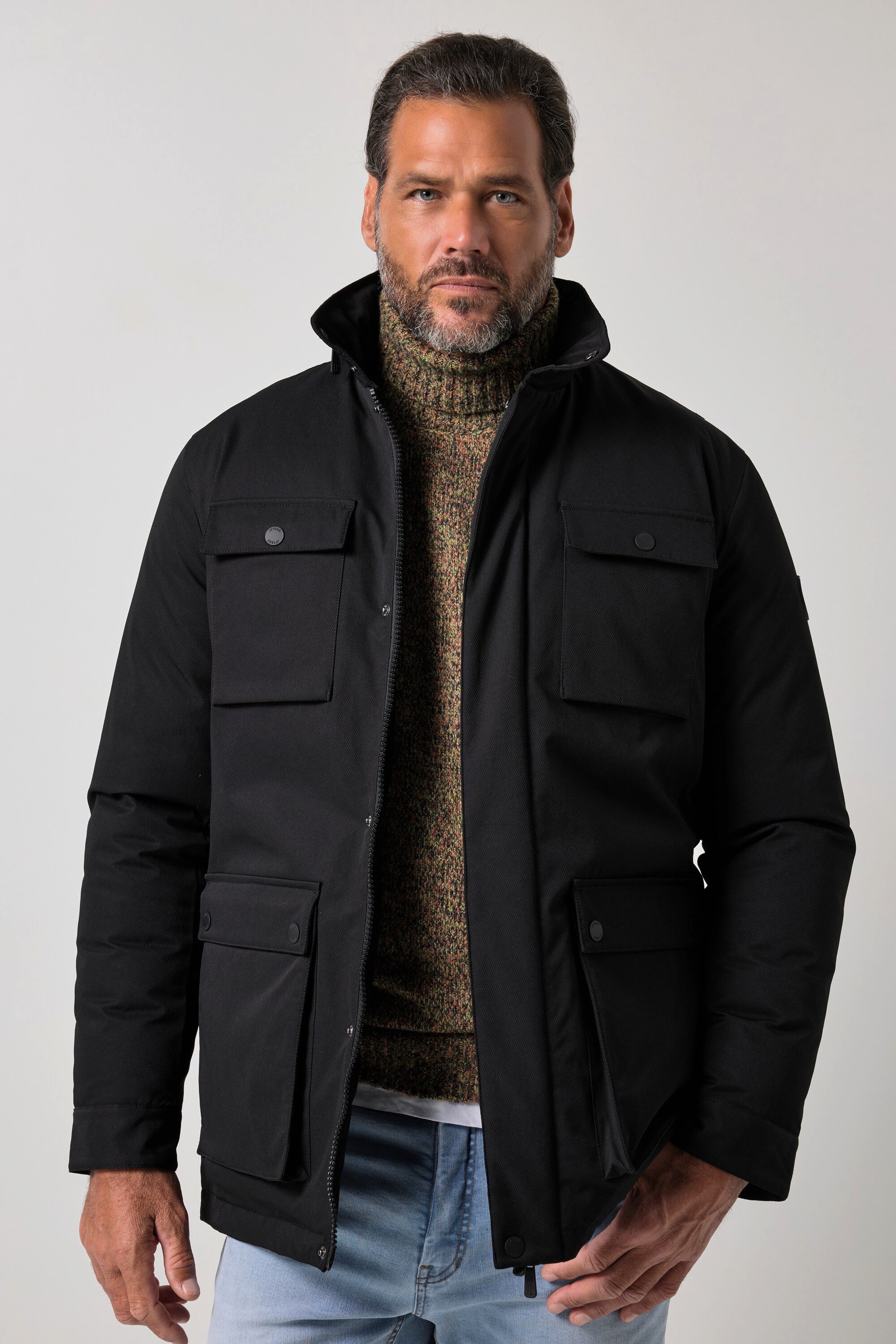 JP1880 Funktionsjacke Funktions-Fieldjacket Outdoor Kapuze bis 8 XL – Bild 3 von 5