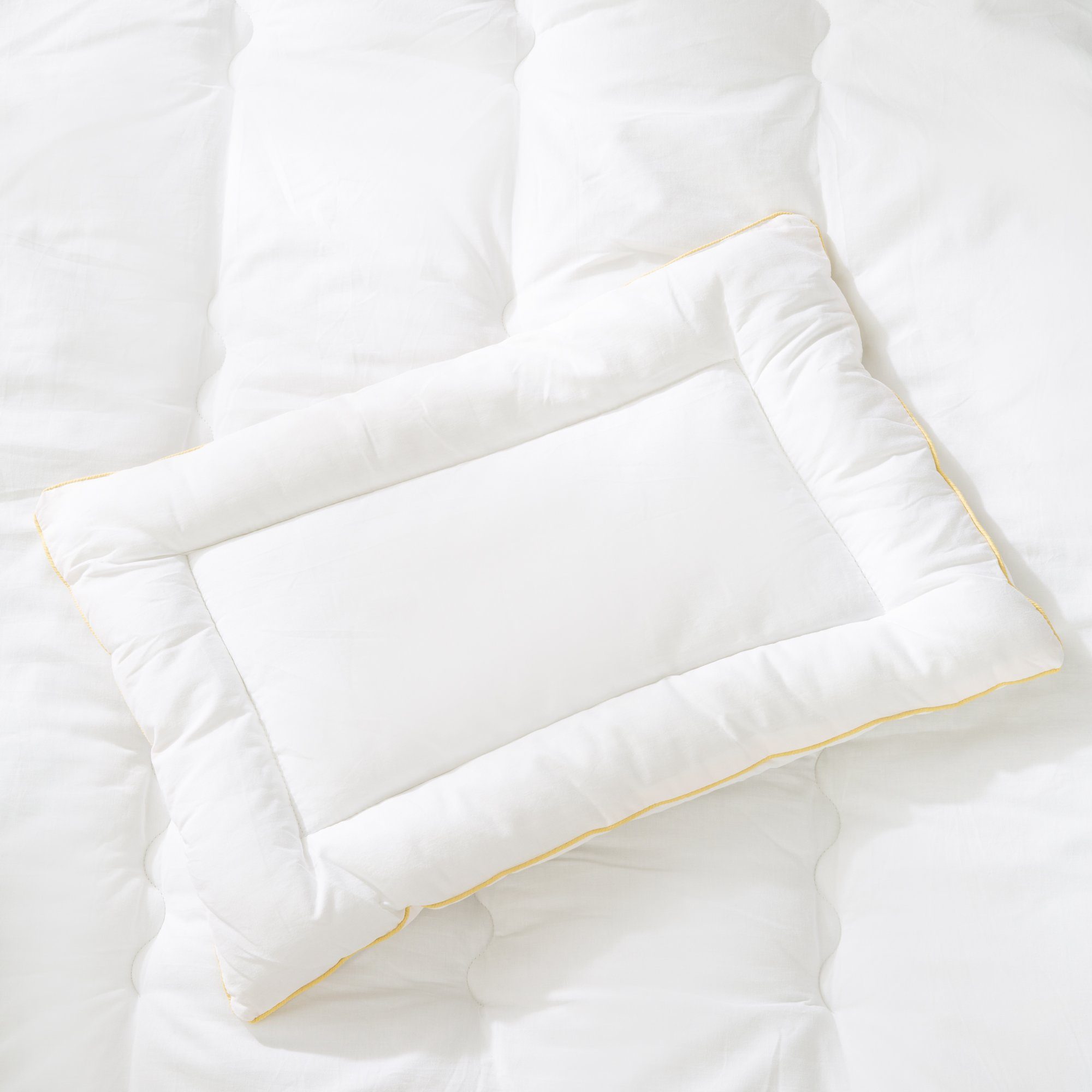 roba® Kinderbettdecke + Kopfkissen Kindersteppbett, ganzjähriges günstig online kaufen