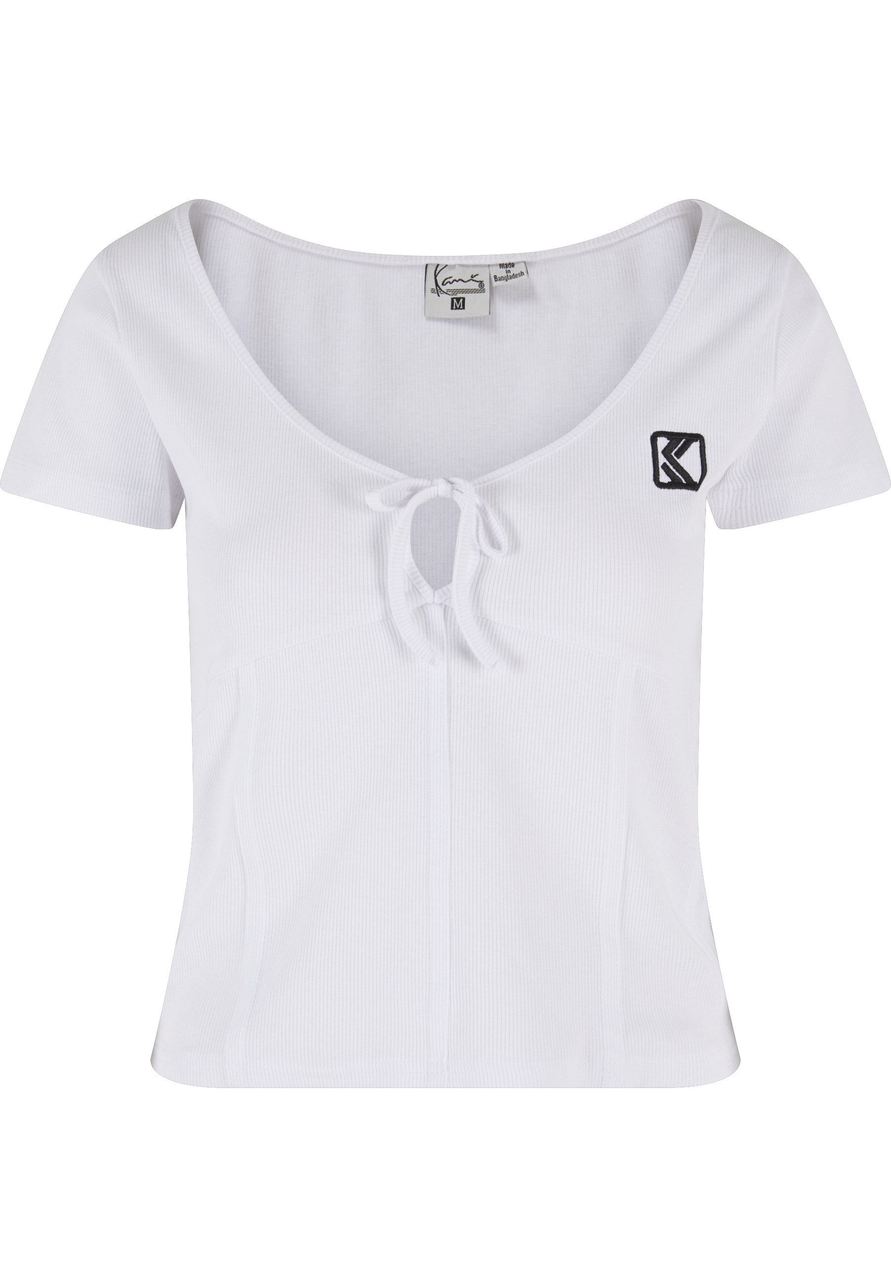 T-Shirt Karl Kani Damen KW241-026-1 Karl Kani Og Corset Rib Tee