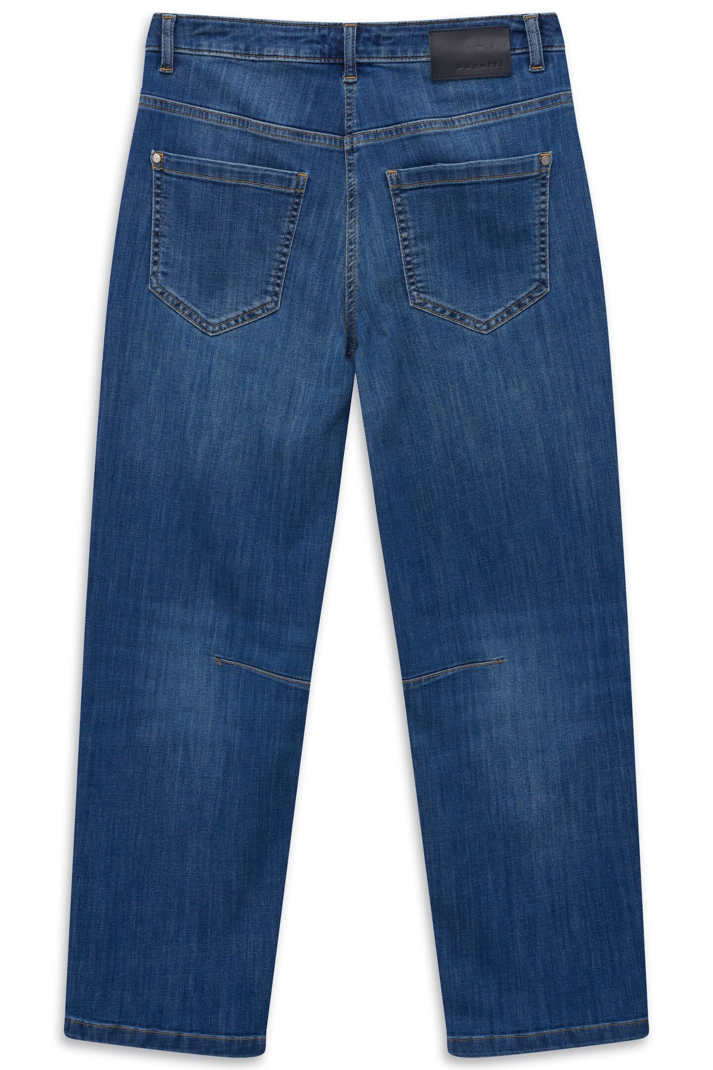 bugatti 5-Pocket-Jeans Stretch mit aufgesetzten Taschen – Bild 5 von 5