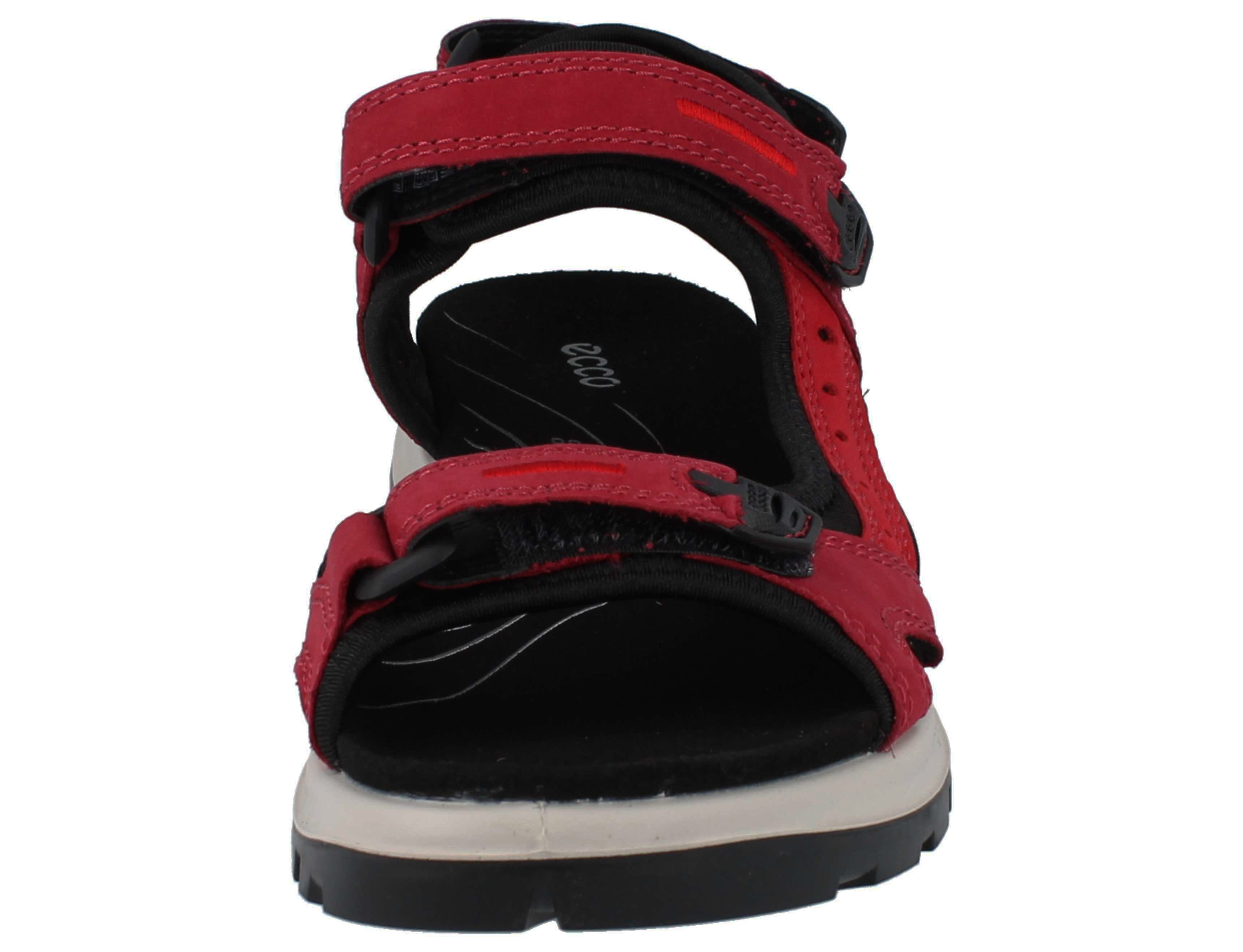 Ecco ECCO Yucatan Damen Sandale rot Nubukleder - Größe: 38 Sandale – Bild 5 von 5