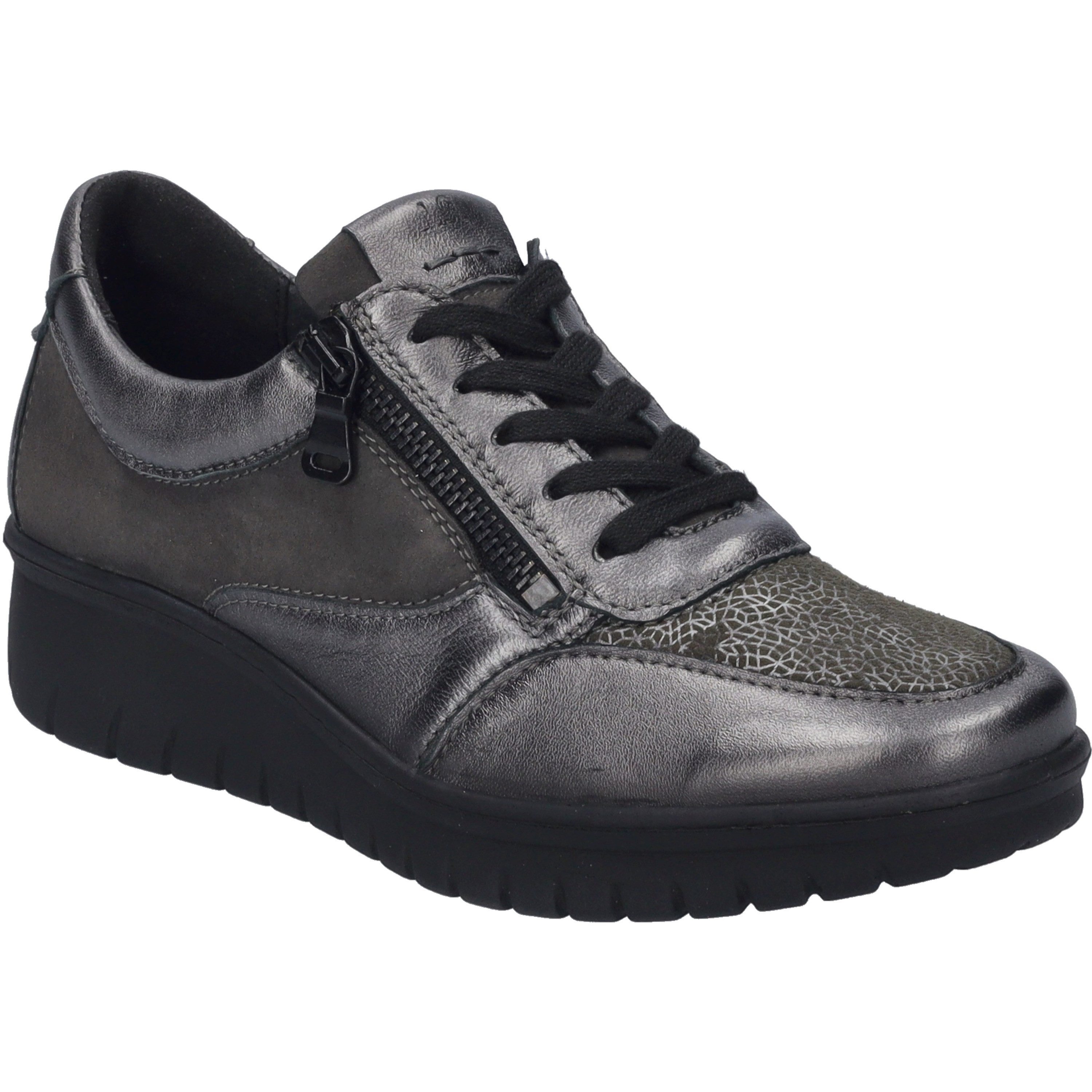 Josef Seibel Calais 01, grau Schnürschuh