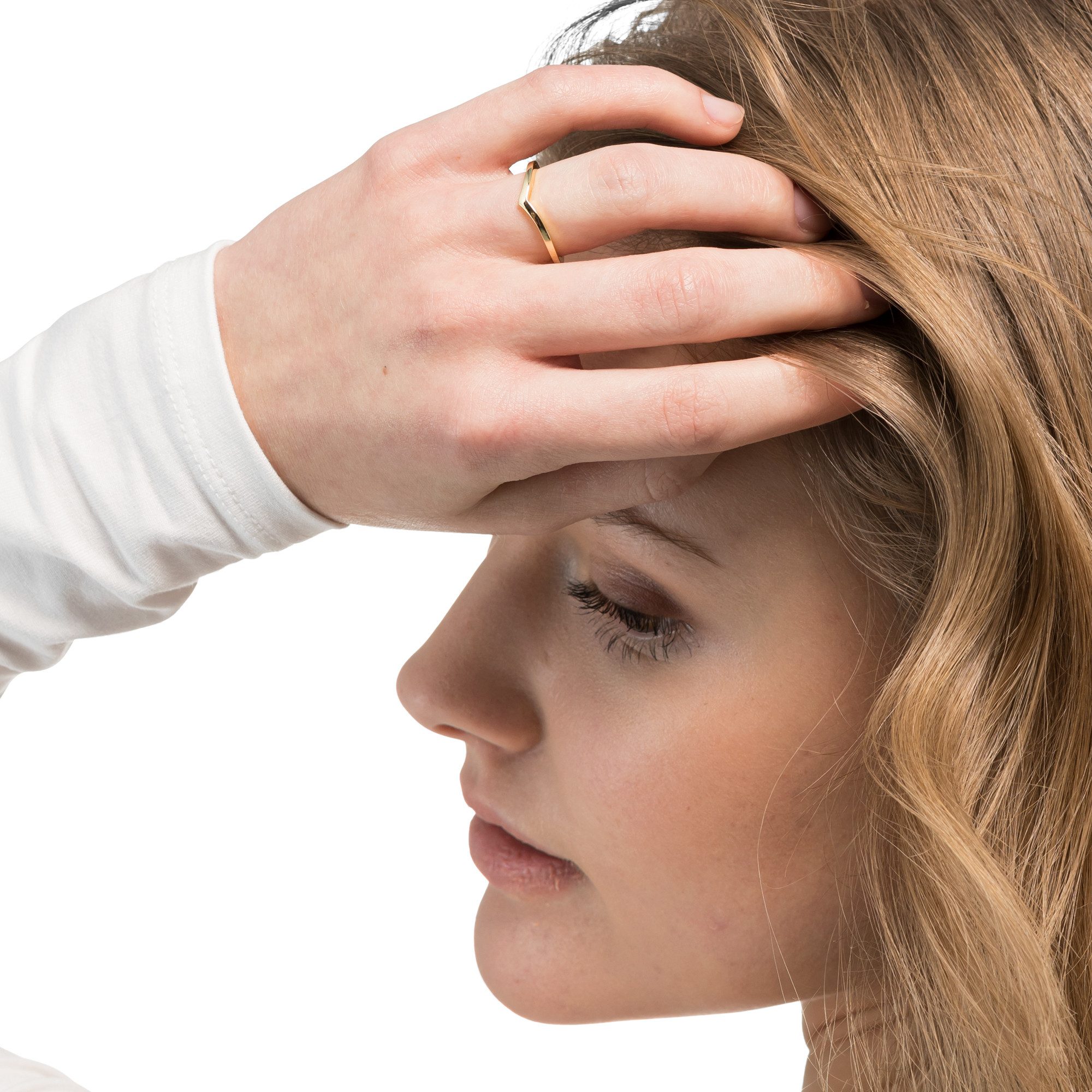 Heideman Fingerring Lia silberfarben poliert (Ring, 1-tlg., inkl. Geschenkv günstig online kaufen