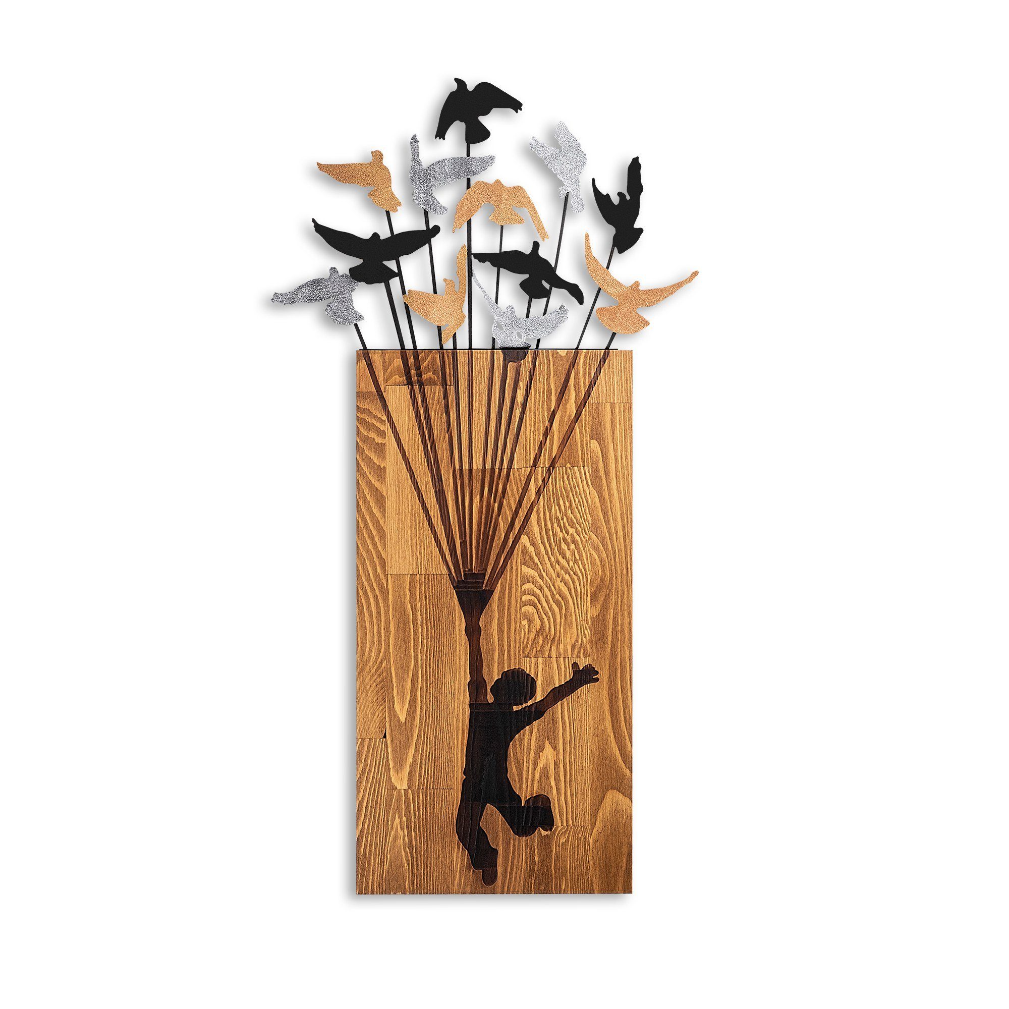 Wallity Wanddekoobjekt 100% WOODEN (Thickness: 3 günstig online kaufen