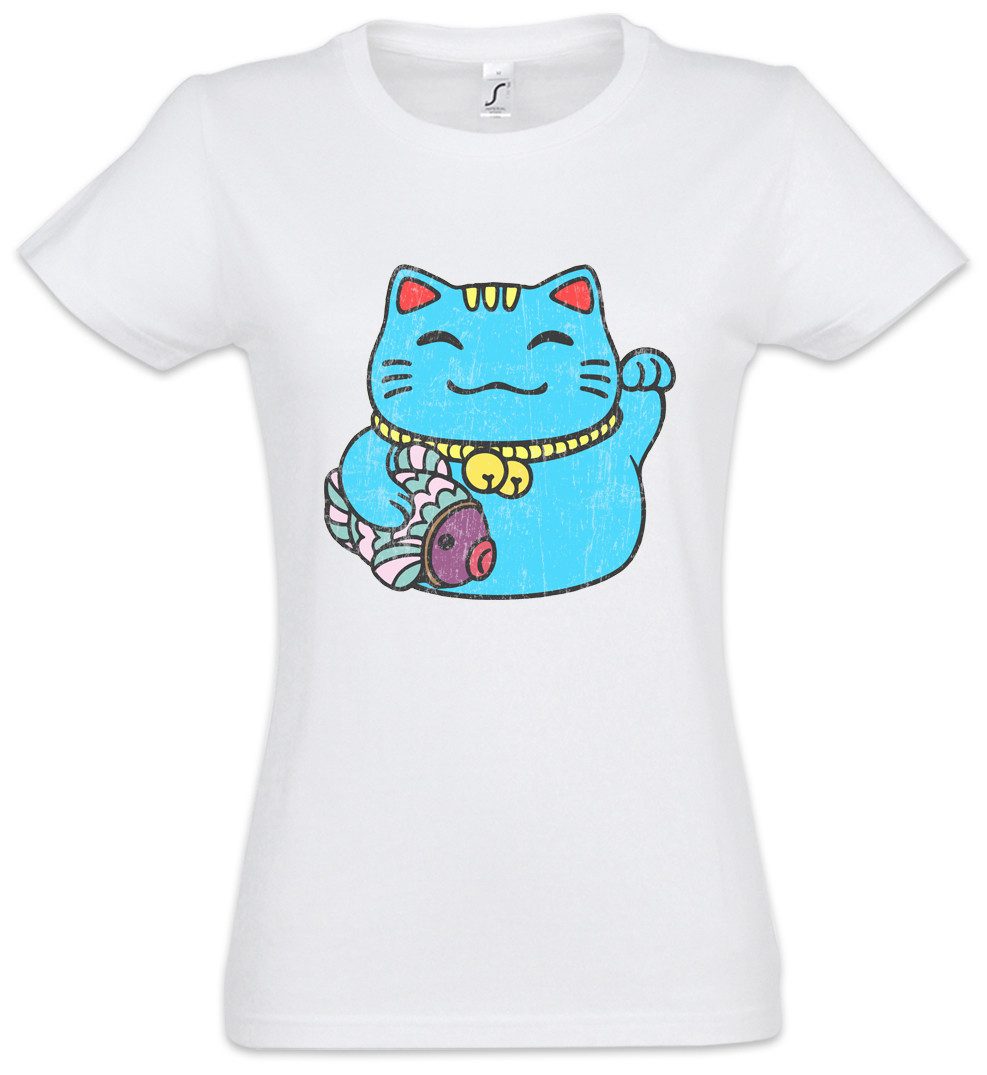Urban Backwoods Print-Shirt Maneki Neko III günstig online kaufen