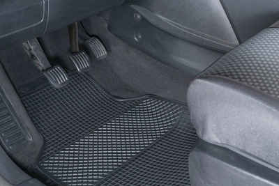 WALSER Auto-Fußmatte »EVO« (4 St), 4-tlg., Gummi