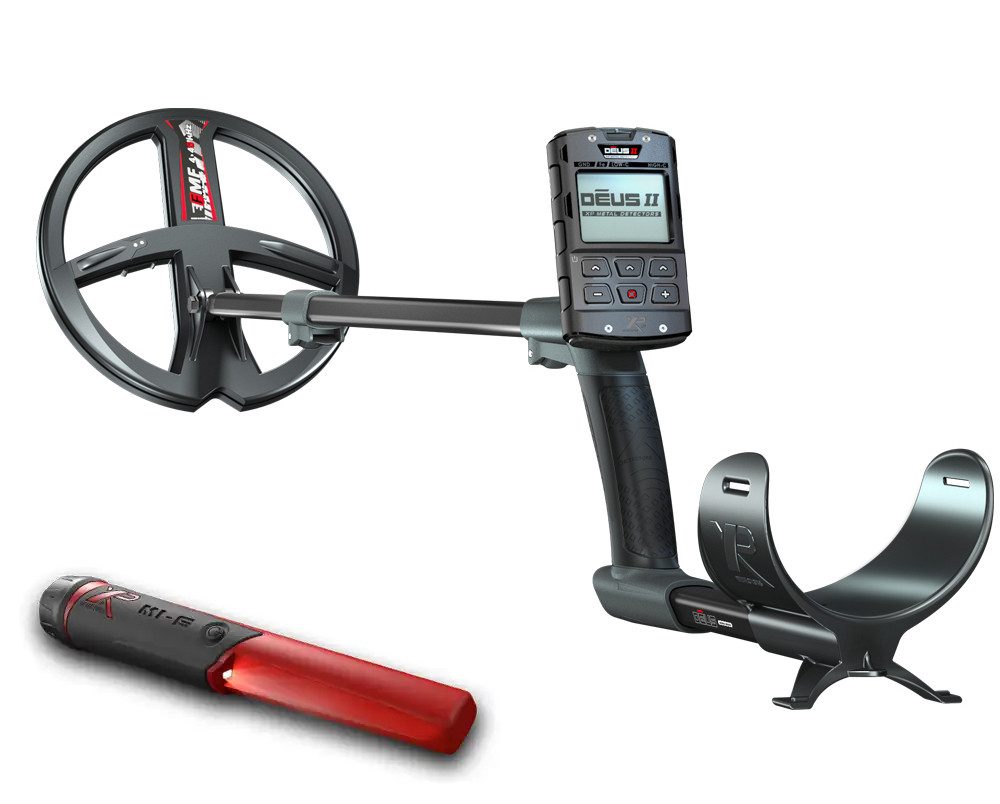 XP Metalldetektor XP DEUS 2 22 FMF RC mit MI-6 Pinpointer