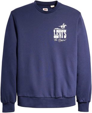 Levi's® Sweatshirt STANDARD GRAPHIC CREW BLUES