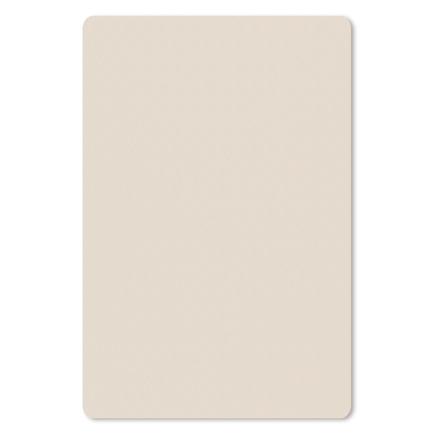 MuchoWow Mauspad Beige - Unifarben (1-St), Maus Pad Klein, Gaming Zubehör, Büro Deko, 18x27 cm