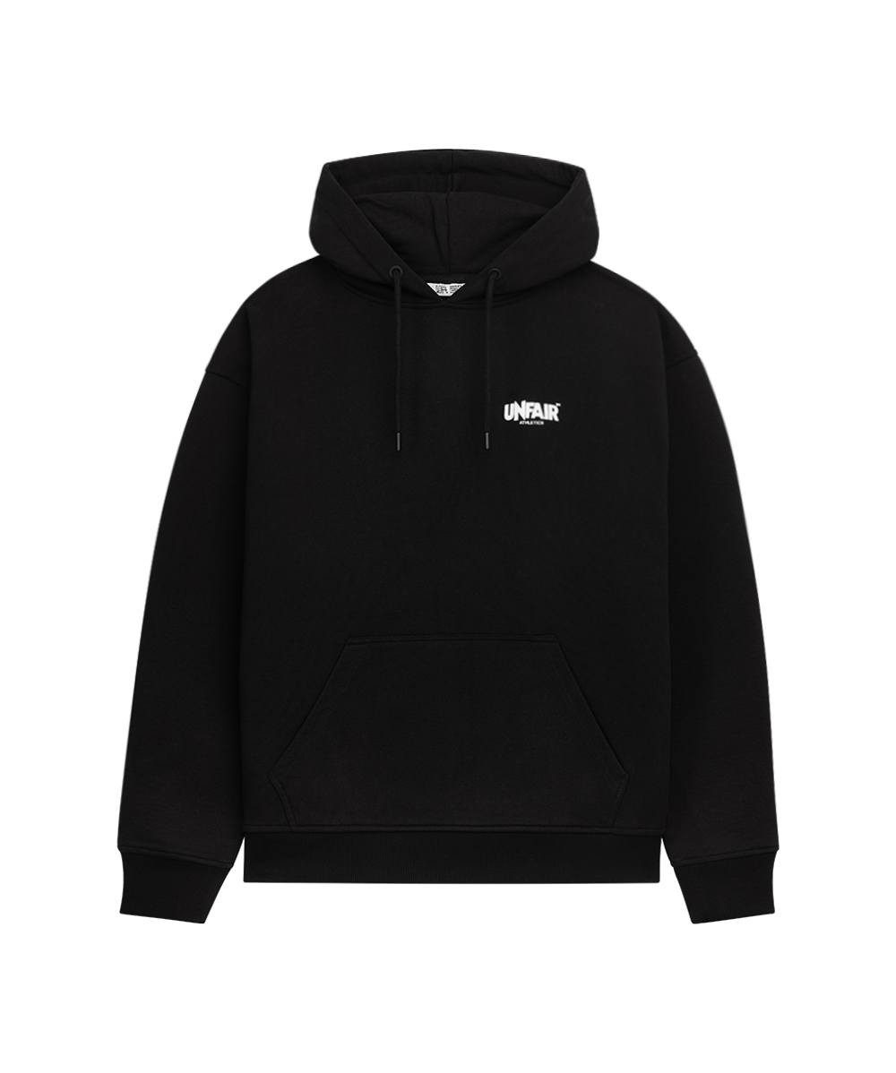 Unfair Athletics Hoodie Hoodie Unfair Classic Label Pocket Print (1-tlg) Kleiner Frontprint in dreidimensionalem Puffdruck