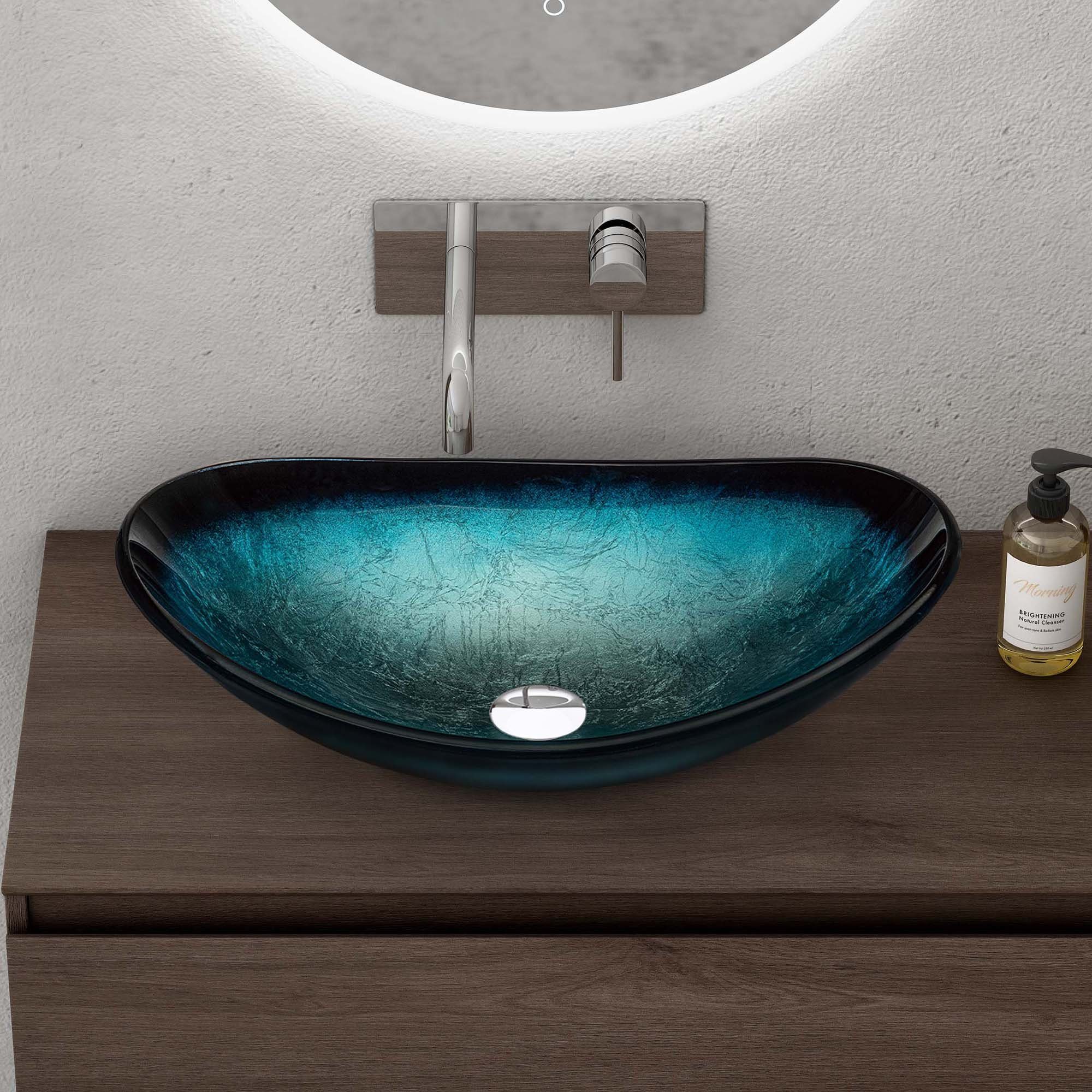 doporro Waschbecken Oval Kristallbecken Handwaschbecken Minerva04/05/08 günstig online kaufen