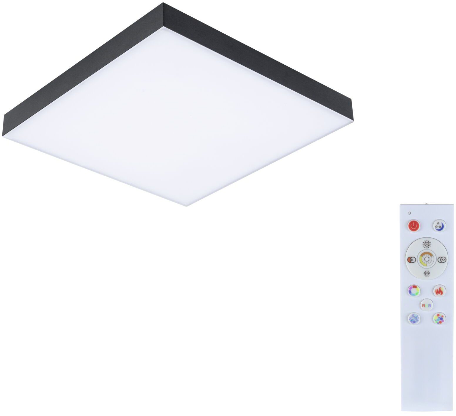 Paulmann LED Tageslichtweiß Velora Panel fest LED Rainbow, integriert