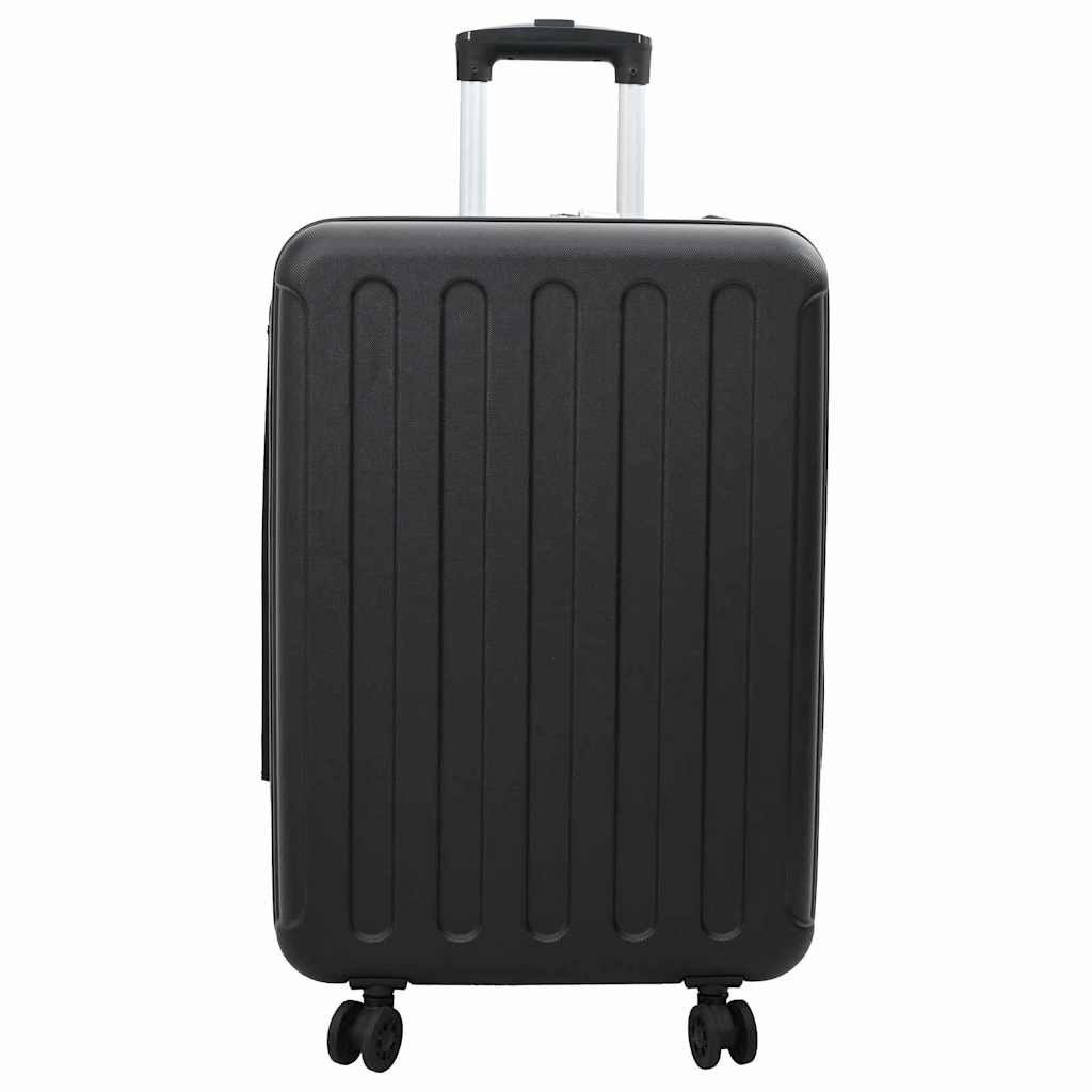 vidaXL Trolley Koffer mit Schloss Schwarz 43 x 27 x 66 cm ABS Kunststoff
