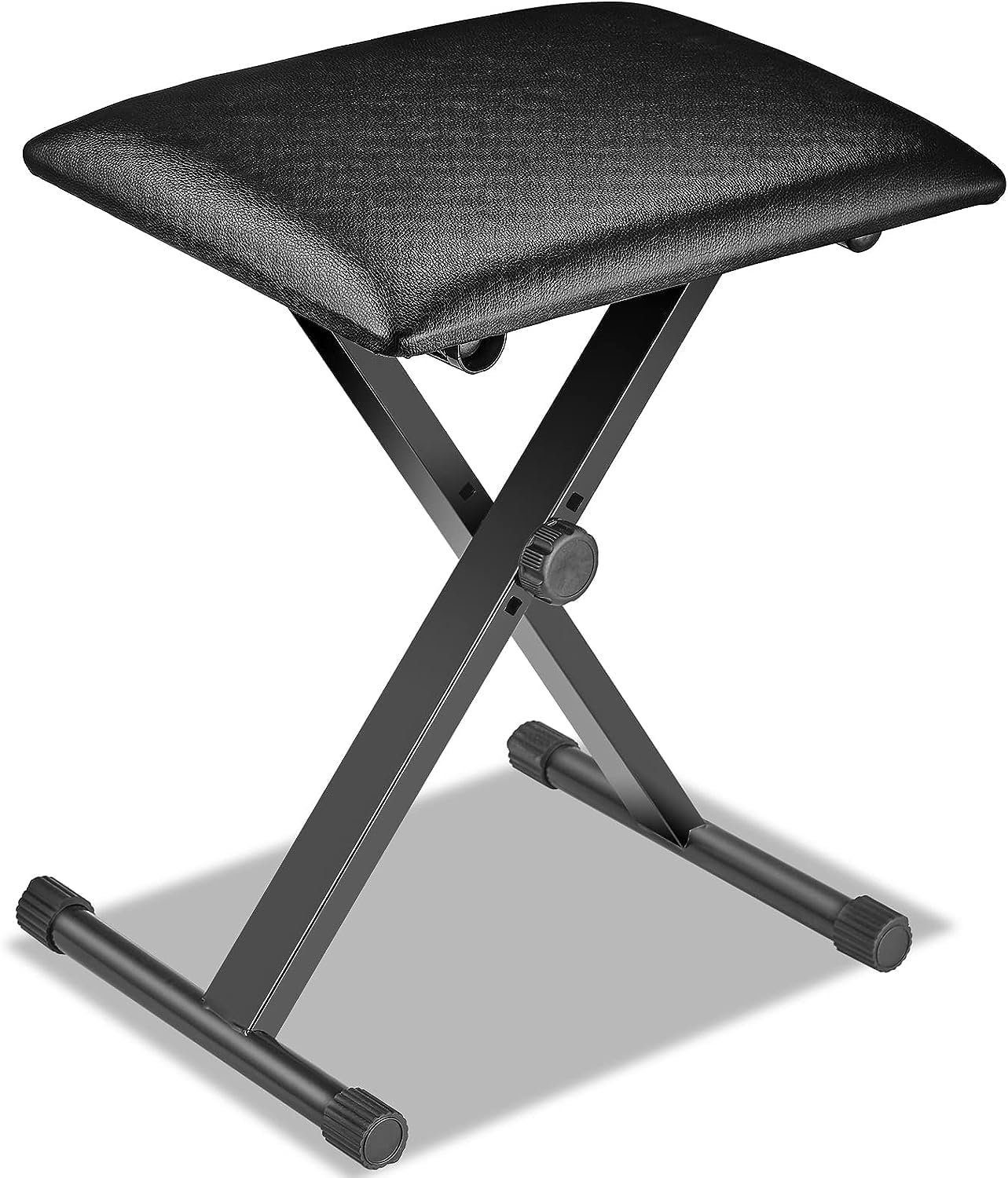 TLGREEN Keyboardbank Keyboard Hocker Höhenverstellbare, Klavierhocker X-för günstig online kaufen