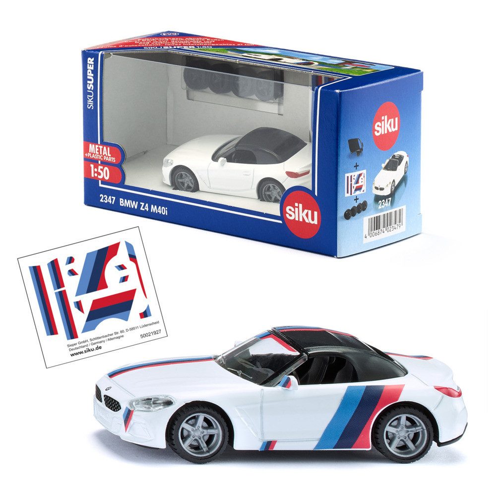 SIEPER Modellauto siku BMW Z4 M40i 1:50