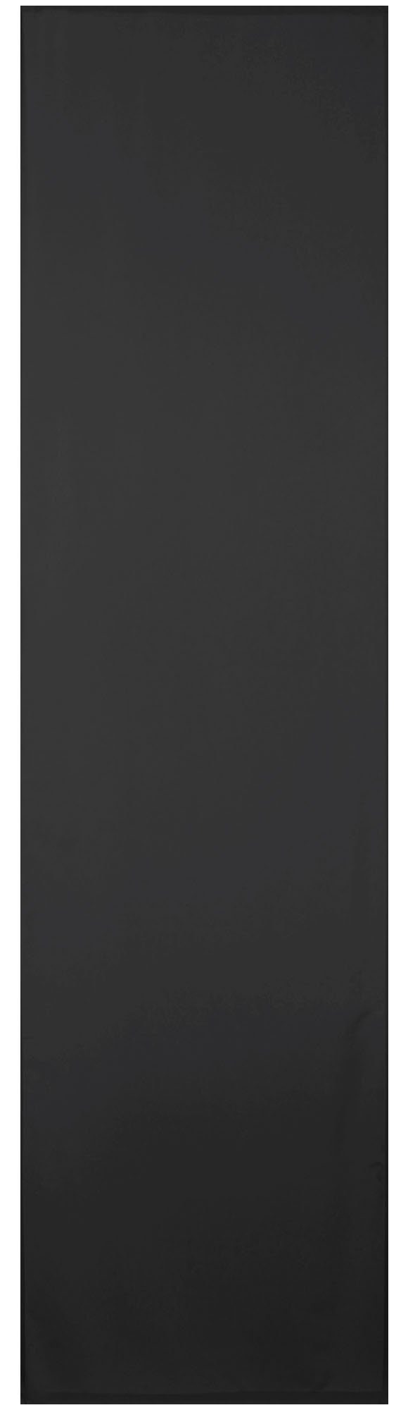 Vorhang, Bestlivings, Klettband (1 St), blickdicht, Microfaser, Blickdichte Schiebegardine 60cm x 245cm (BxL), mit Klettband Schwarz