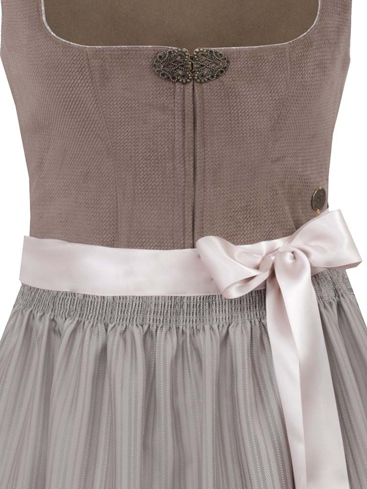 MarJo Dirndl Dirndl Übersee 65cm Länge coffee braun