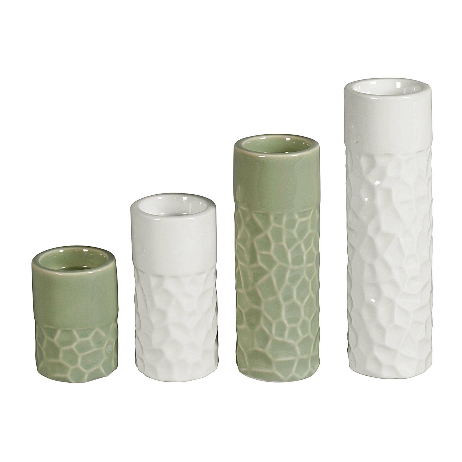 HTI-Living Teelichthalter Teelichthalter Porzellan 4er Set (Set, 4 St., 4er günstig online kaufen