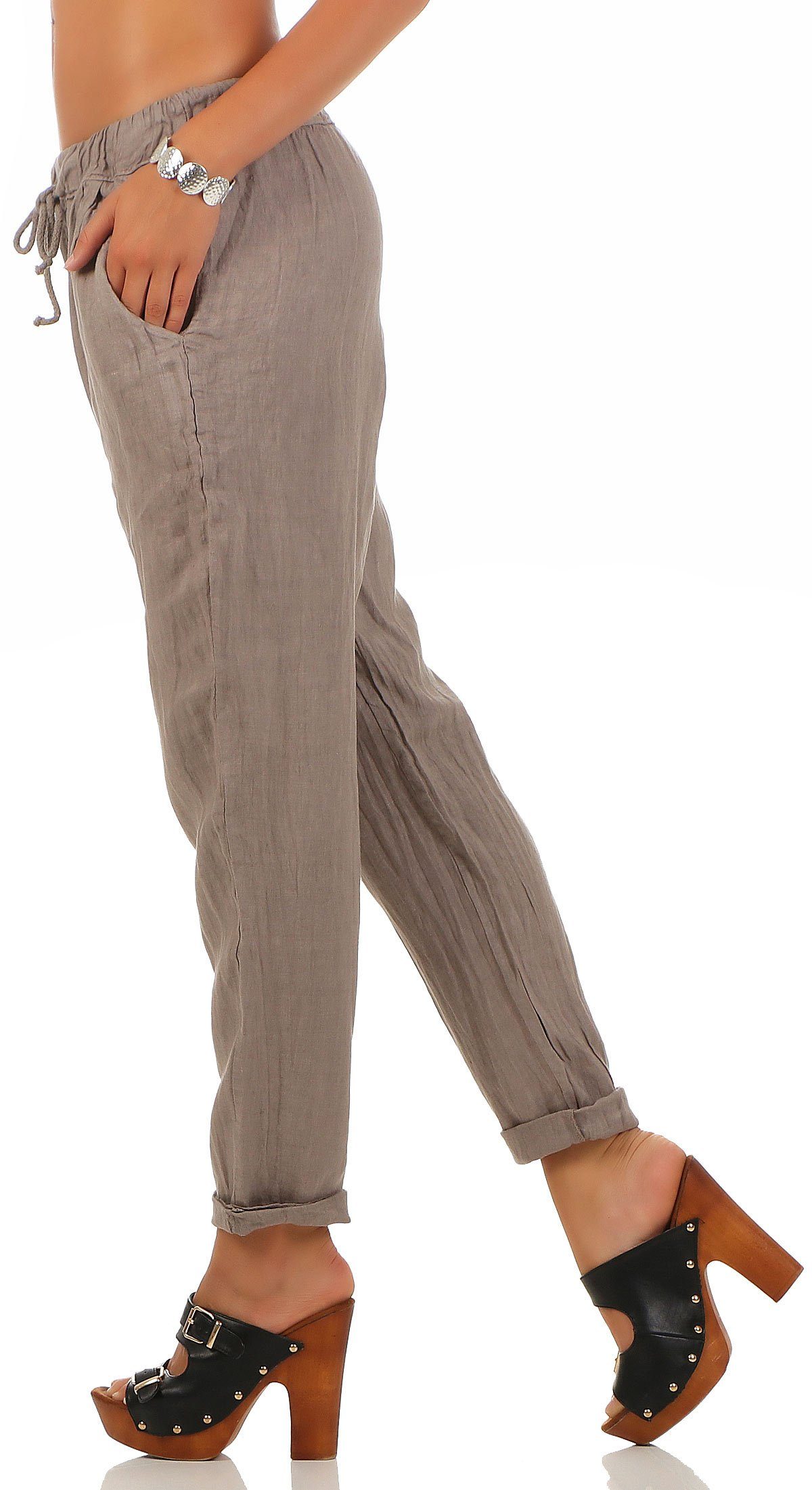 malito more than fashion Leinenhose 6816 günstig online kaufen