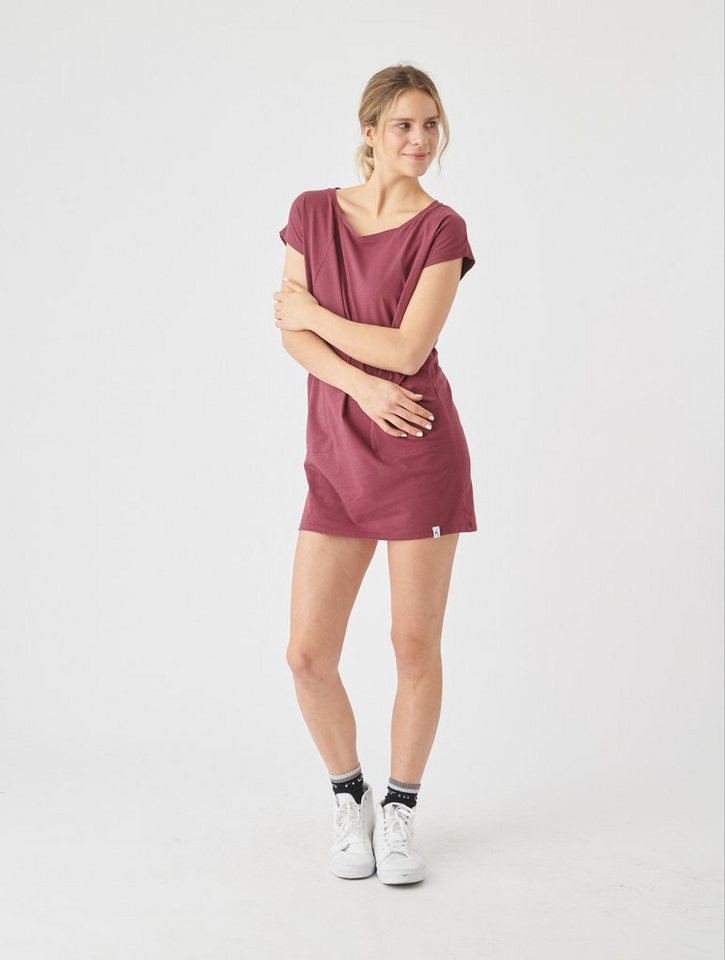Cleptomanicx Jerseykleid »Organicx« im modischen Look in weiß