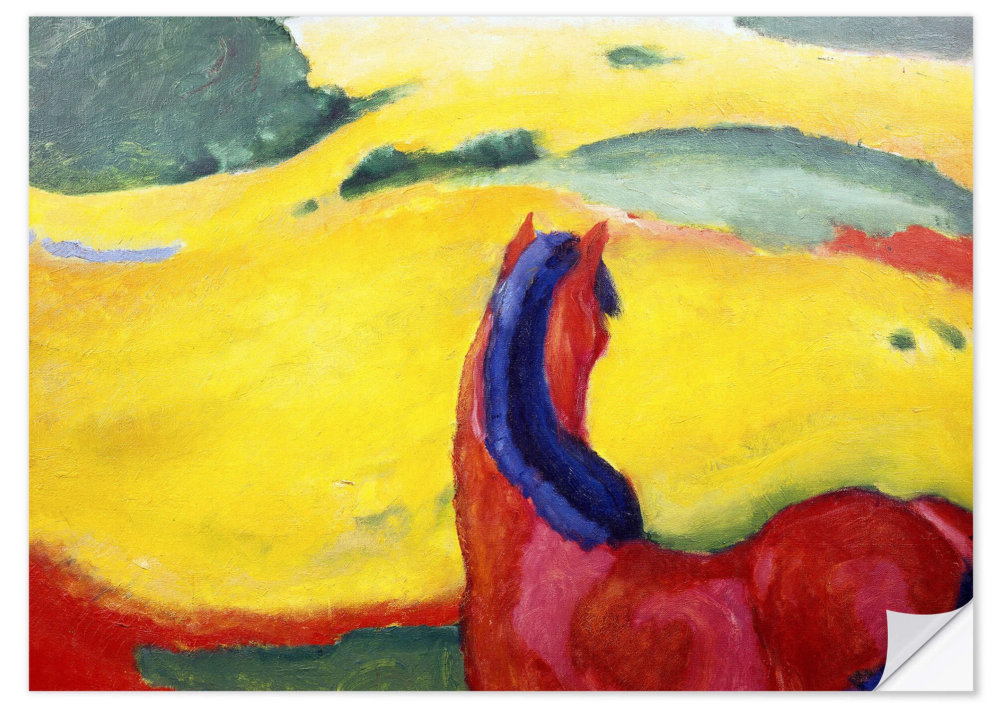 Wandfolie Franz Marc