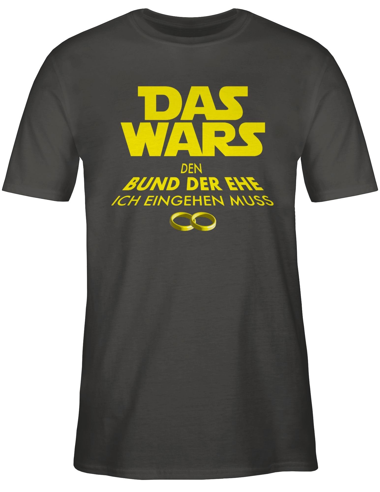 Shirtracer T-Shirt Das Wars JGA JGA Männer