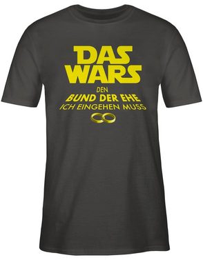 Shirtracer T-Shirt Das Wars JGA JGA Männer