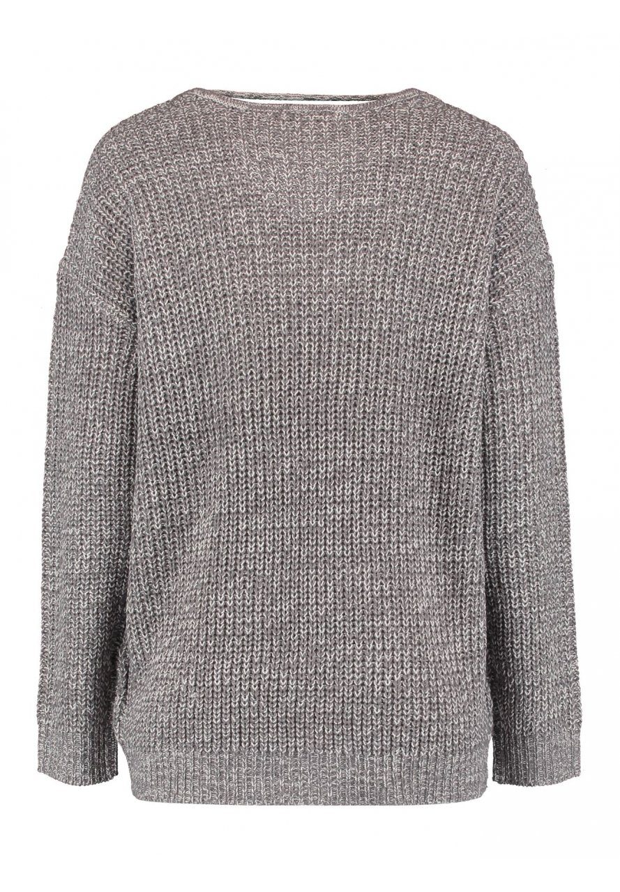 HaILY’S Strickpullover Grobstrick V-Ausschnitt Swaeter Pi44pa LS P VK Pi44p günstig online kaufen