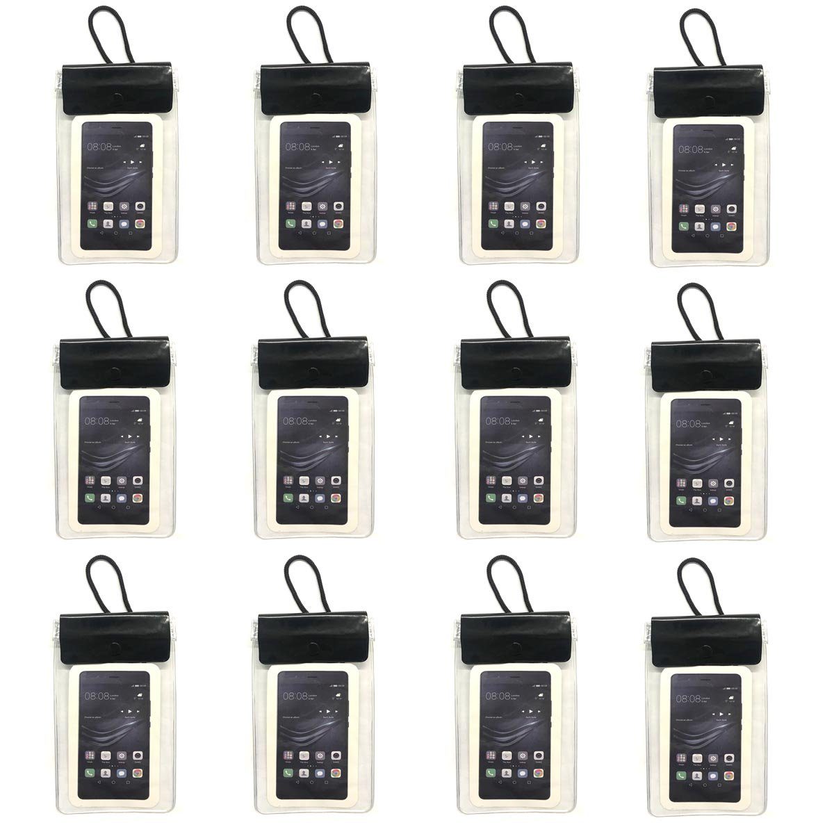 HAC24 Handytasche Smartphone Handy Umhängebeutel Brusttasche Handytasche Umhängetasche (12-tlg), Wasserdicht