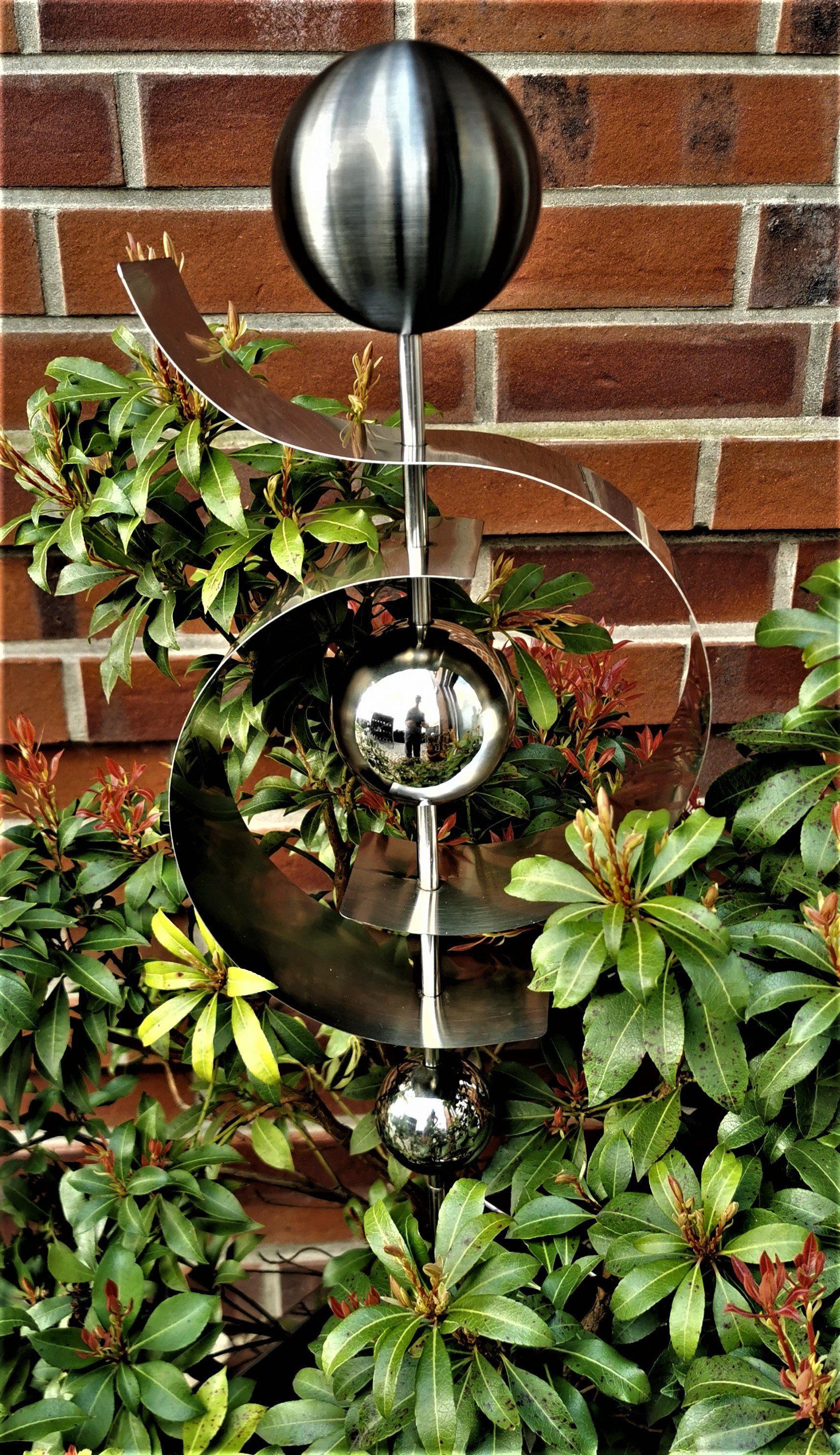 Jürgen Bocker GartenAmbiente Gartenstecker »Skulptur Jupiter Edelstahl