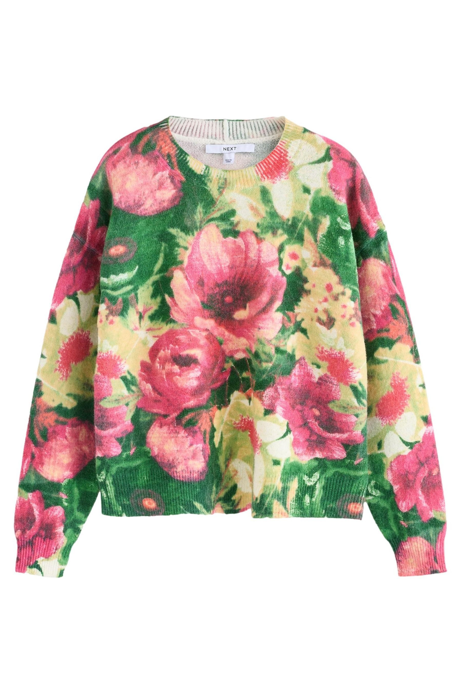 Next Rundhalspullover Rundhalspullover mit floralem Print günstig online kaufen