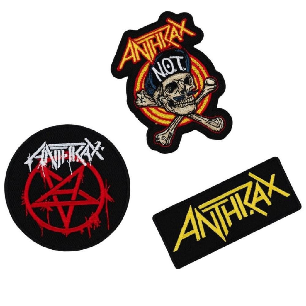 Grupo Erik Patches Anthrax 3 set patch