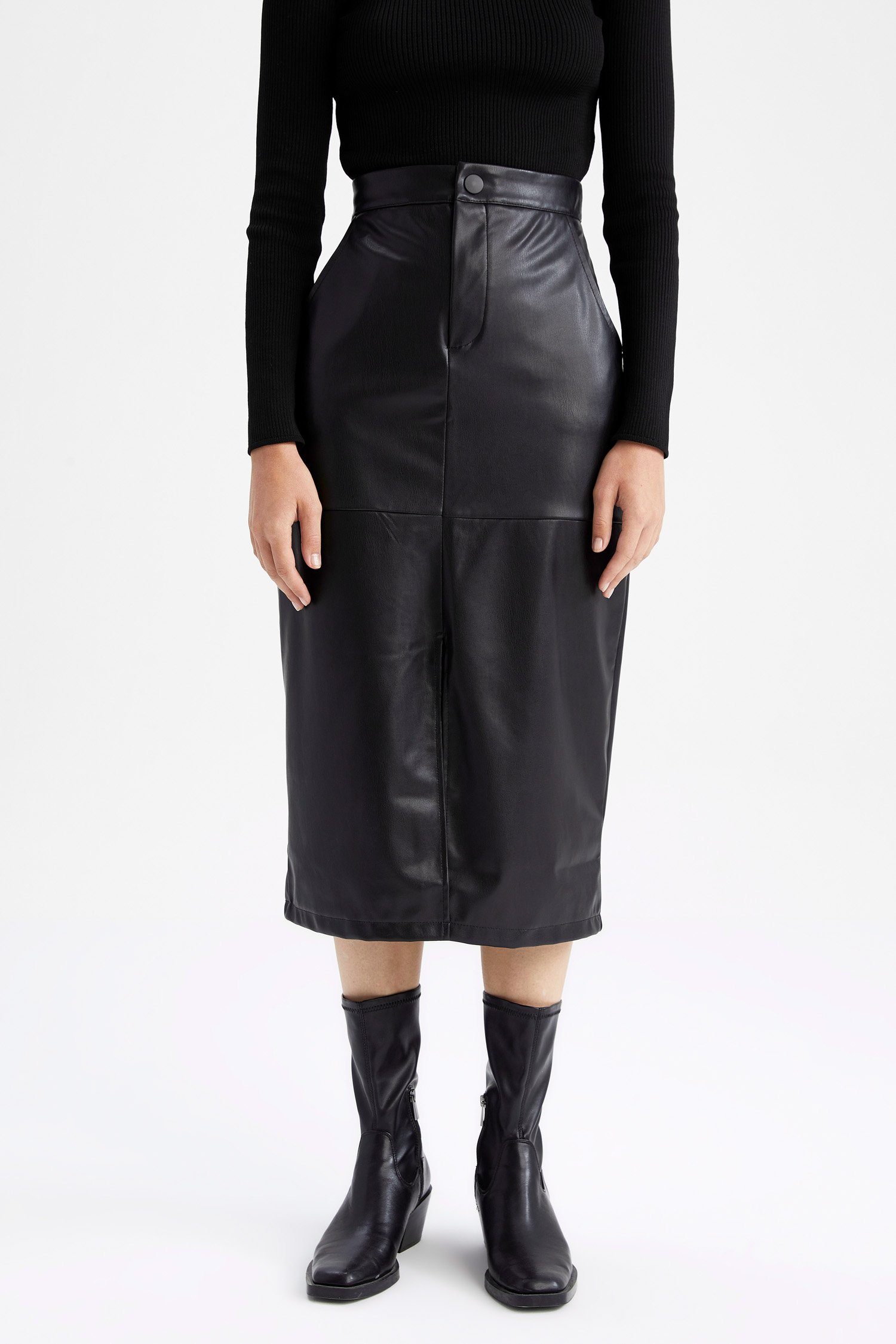 DeFacto Midirock Damen Midirock PENCIL SKIRT