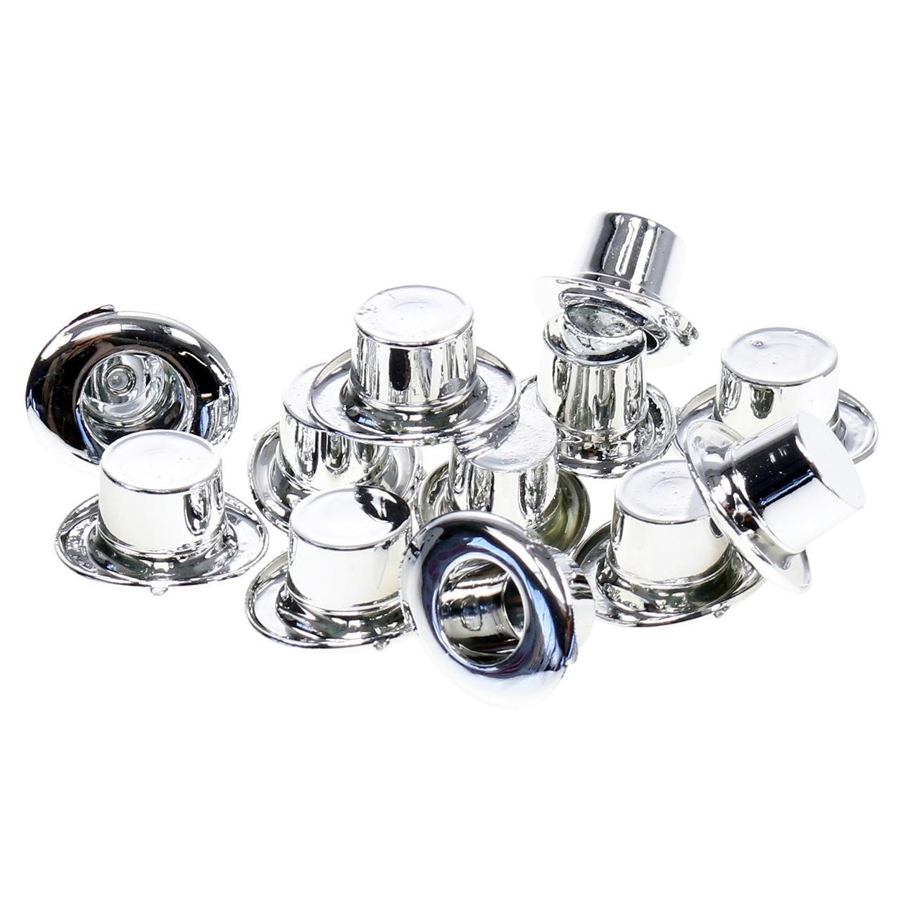 Florists Products Dekoschale Mini Deko Zylinder für Tischdeko und Bastelideen, 12 Stück